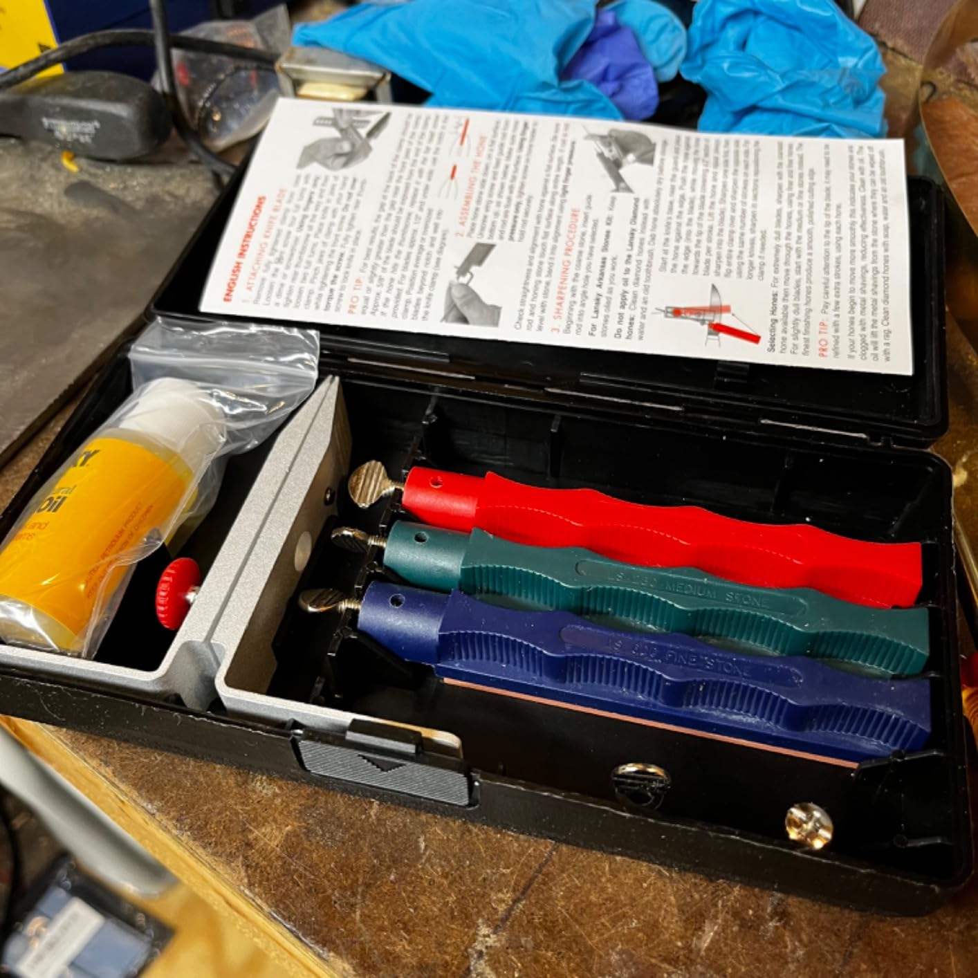 Lansky Standard Coarse Sharpening System with Fine Hones customer photo 1