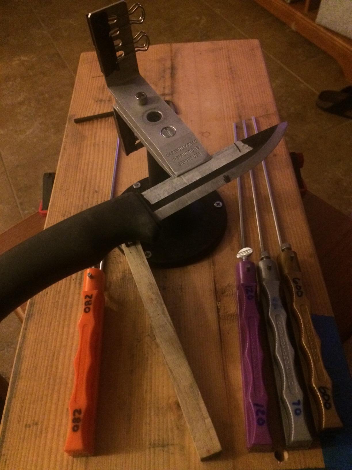 Lansky 4-Stone Deluxe Diamond System | Precision Knife Sharpening Kit customer photo 1