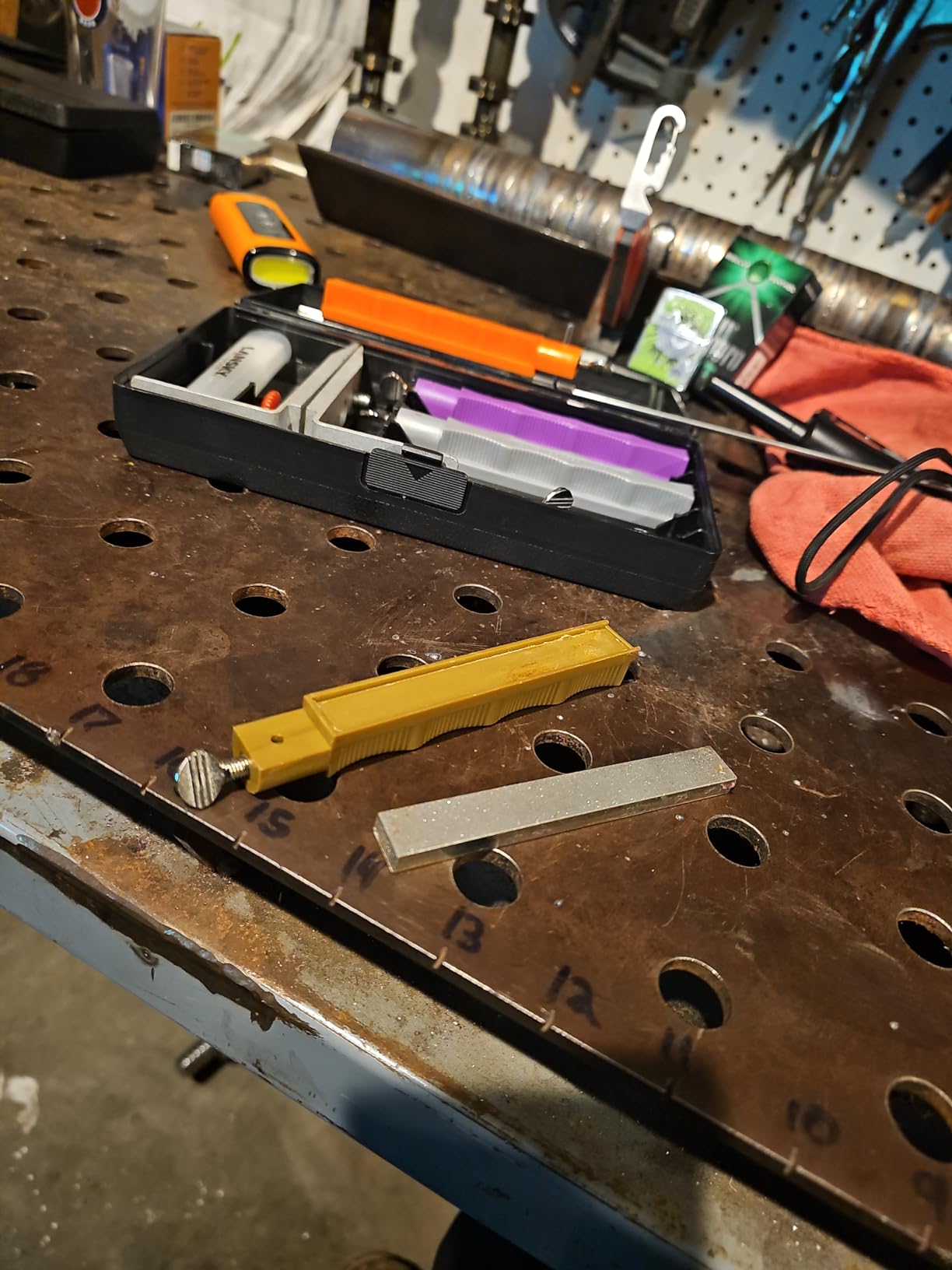 Lansky 4-Stone Deluxe Diamond System | Precision Knife Sharpening Kit customer photo 2