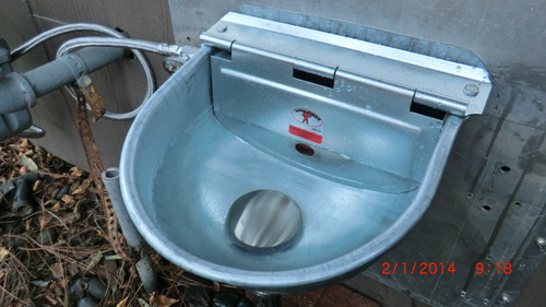 Little Giant® Galvanized Steel Automatic Stock Waterer | Automatic Livestock Water for Cattle customer photo 2