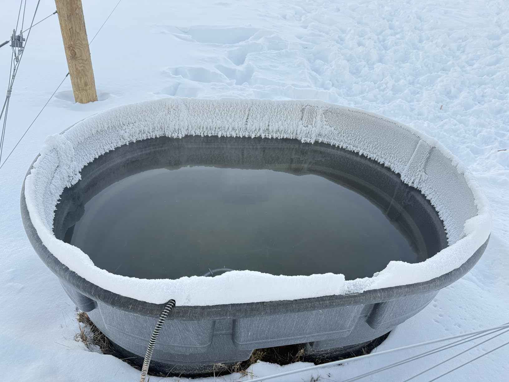 Farm Innovators H-419 Ice Chaser Submergible Stock Tank De-Icer, 1500W customer photo 2