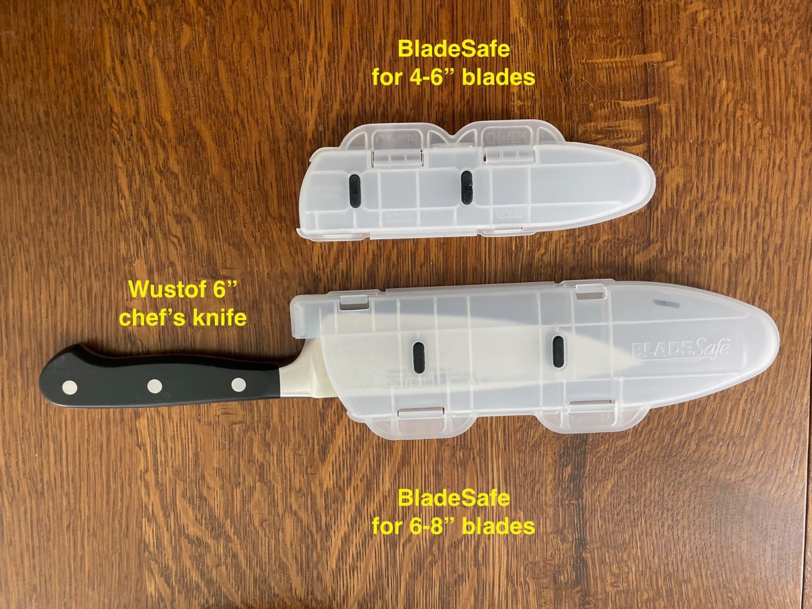 Victorinox Blade Protector for 4-Inch to 6-Inch Knife Blades, Clear customer photo 2