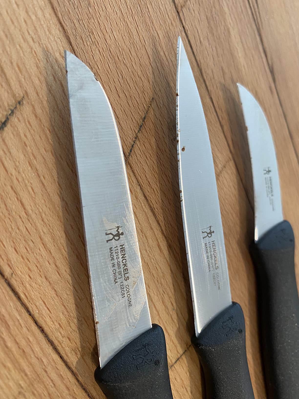 HENCKELS J.A International Accessories Paring Knife Set, 3-piece, Black customer photo 2