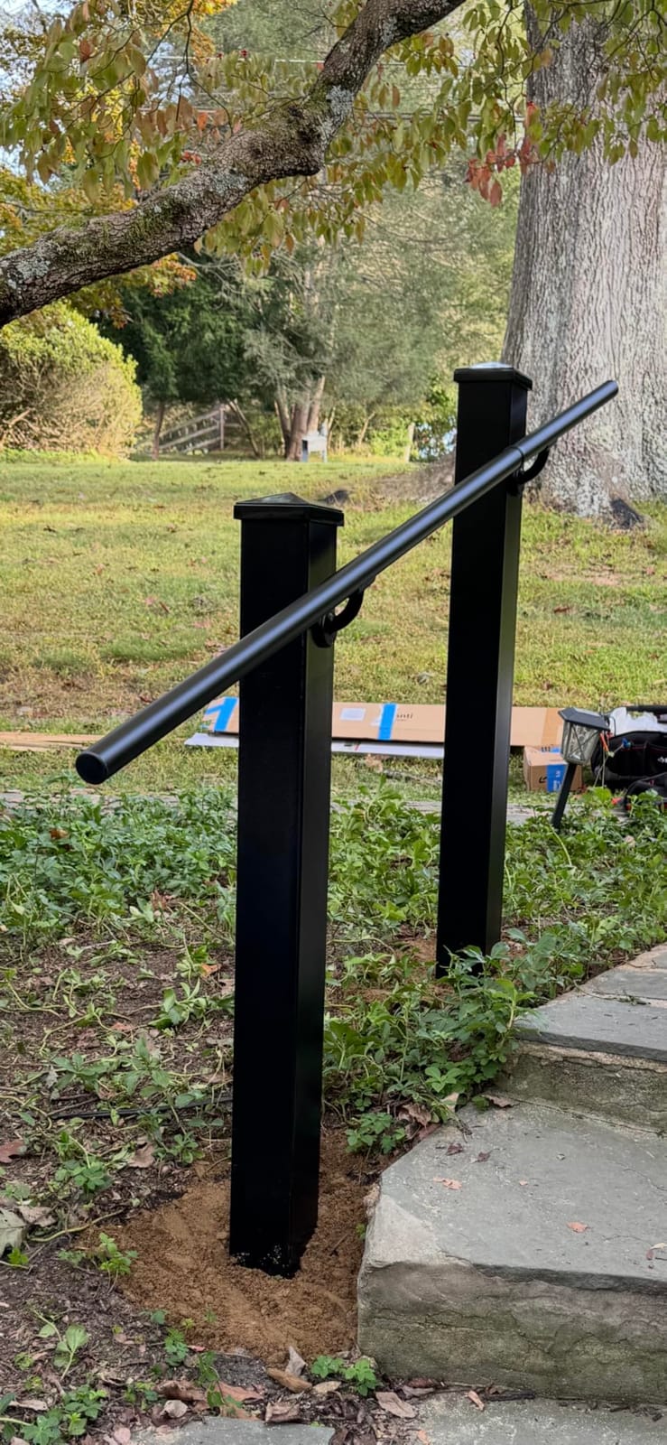 Mail Boss In-Ground Heavy Duty Steel Mailbox Post for Mail Boss Mailboxes customer photo 2