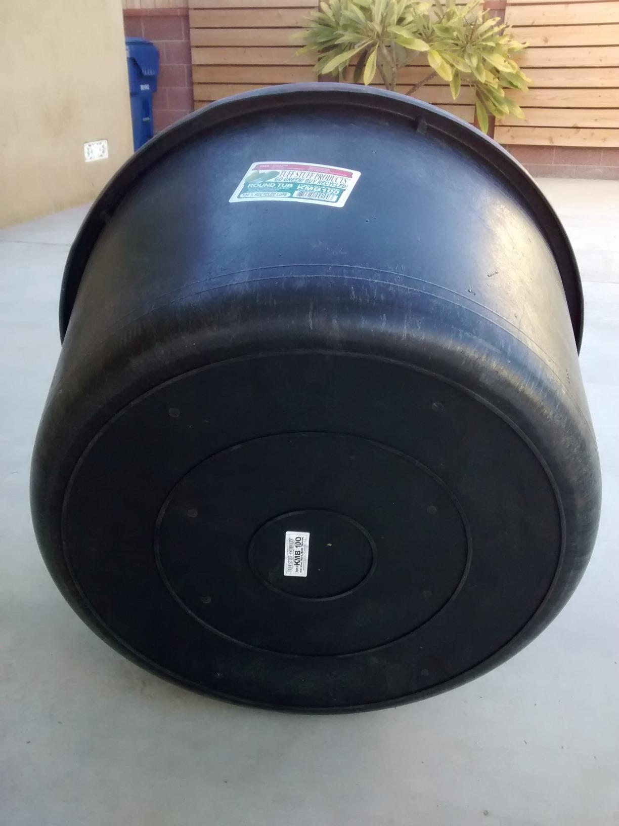 Tuff Stuff Products KMB100 Circular Tub, 64-Gallon customer photo 1