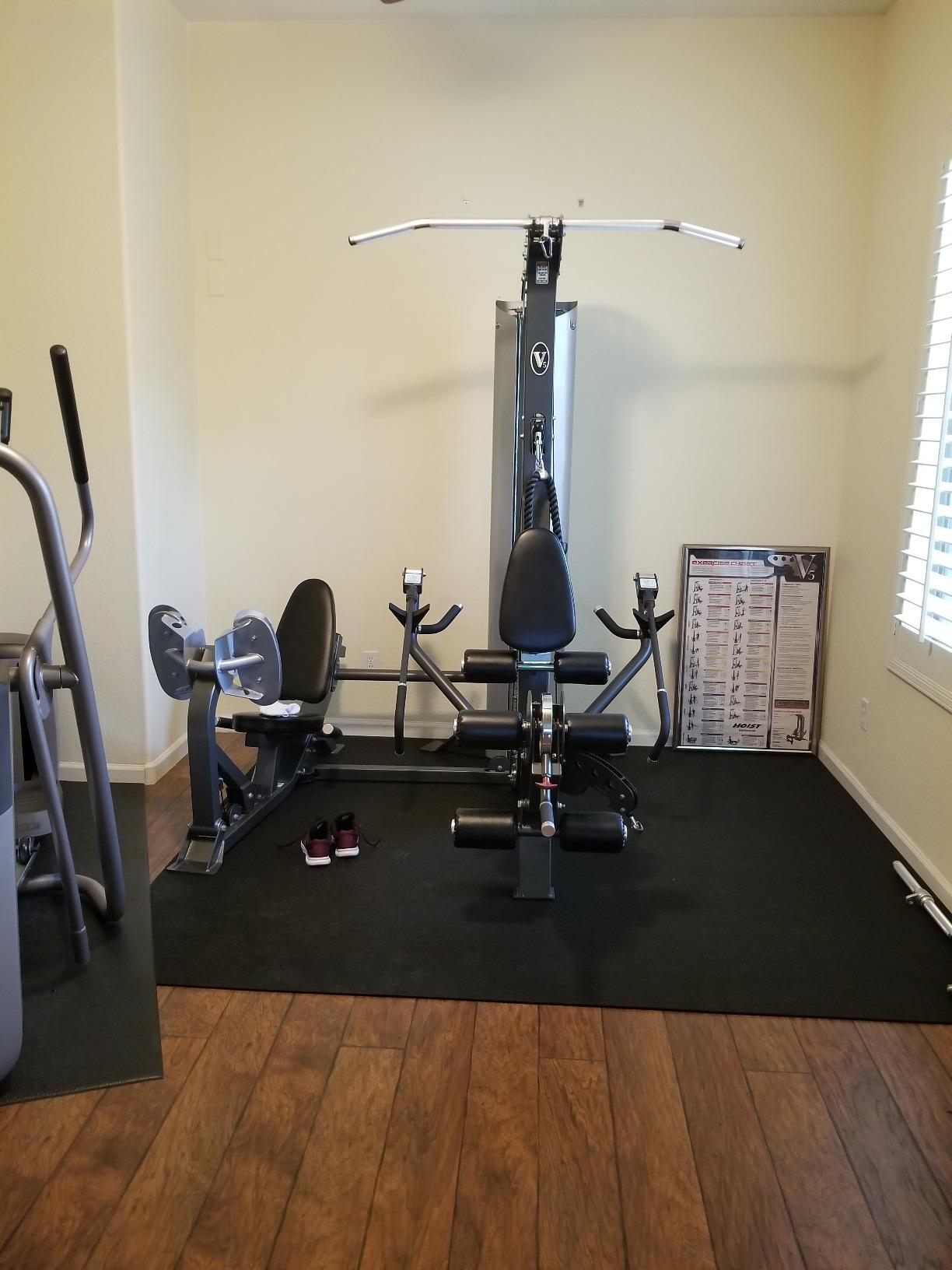 Rubber-Cal Recycled Flooring 1/4 in. x 4 ft. x 8 ft. - Black Rubber Mats customer photo 2
