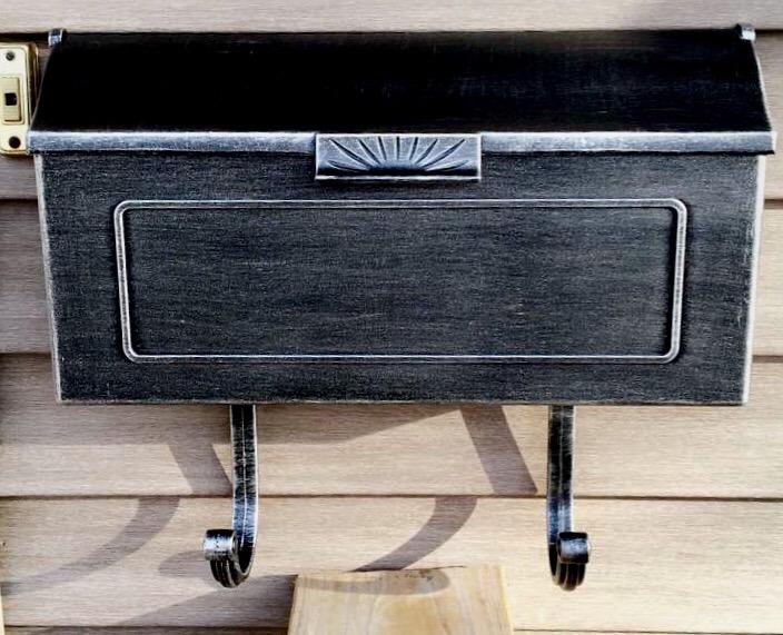 Special Lite Horizon Horizontal Wall Mount Mailbox - Black Aluminum Mailbox for Wall Mount - SHH-1006-BLK customer photo 2