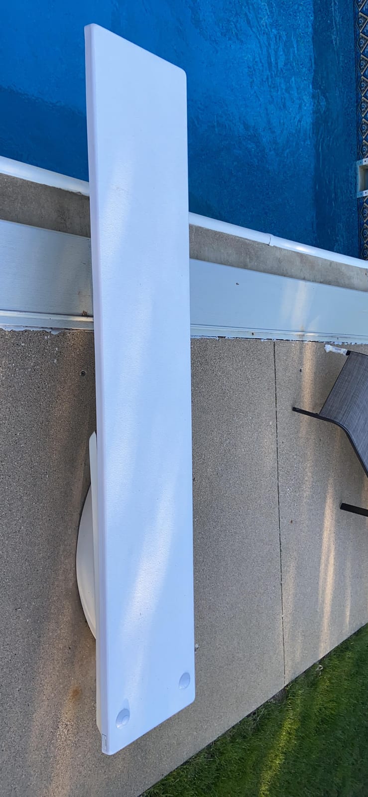 S.R. Smith 66-209-598S2 Frontier III Replacement Diving Board, 8-Feet, Radiant White customer photo 1