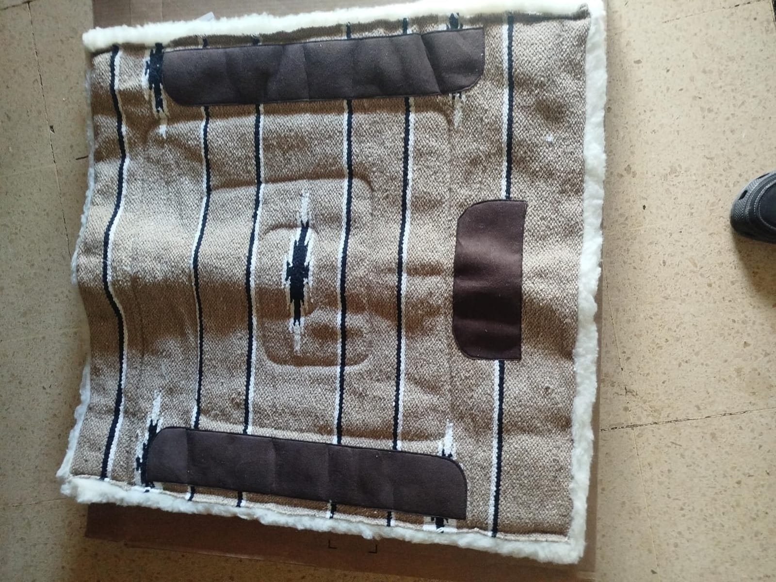 Tough 1 Tough-1 Square Saddle Pad/Fleece Bottom customer photo 1