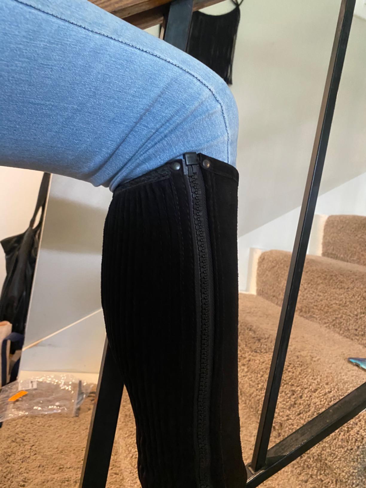Perri's Zipper Adult Half Chap customer photo 1