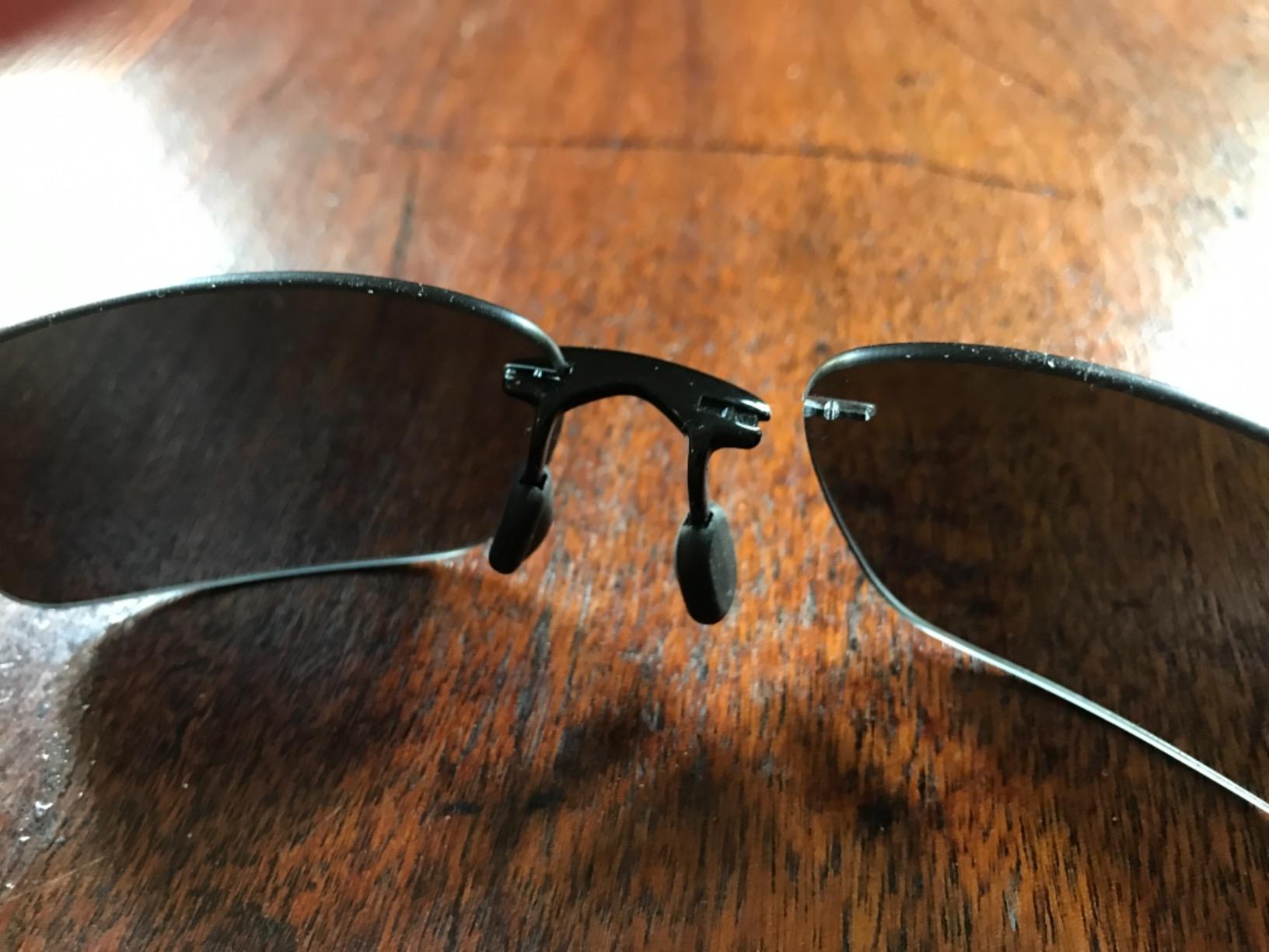 Maui Jim Men's and Women's Breakwall Polarized Rimless Sunglasses customer photo 1
