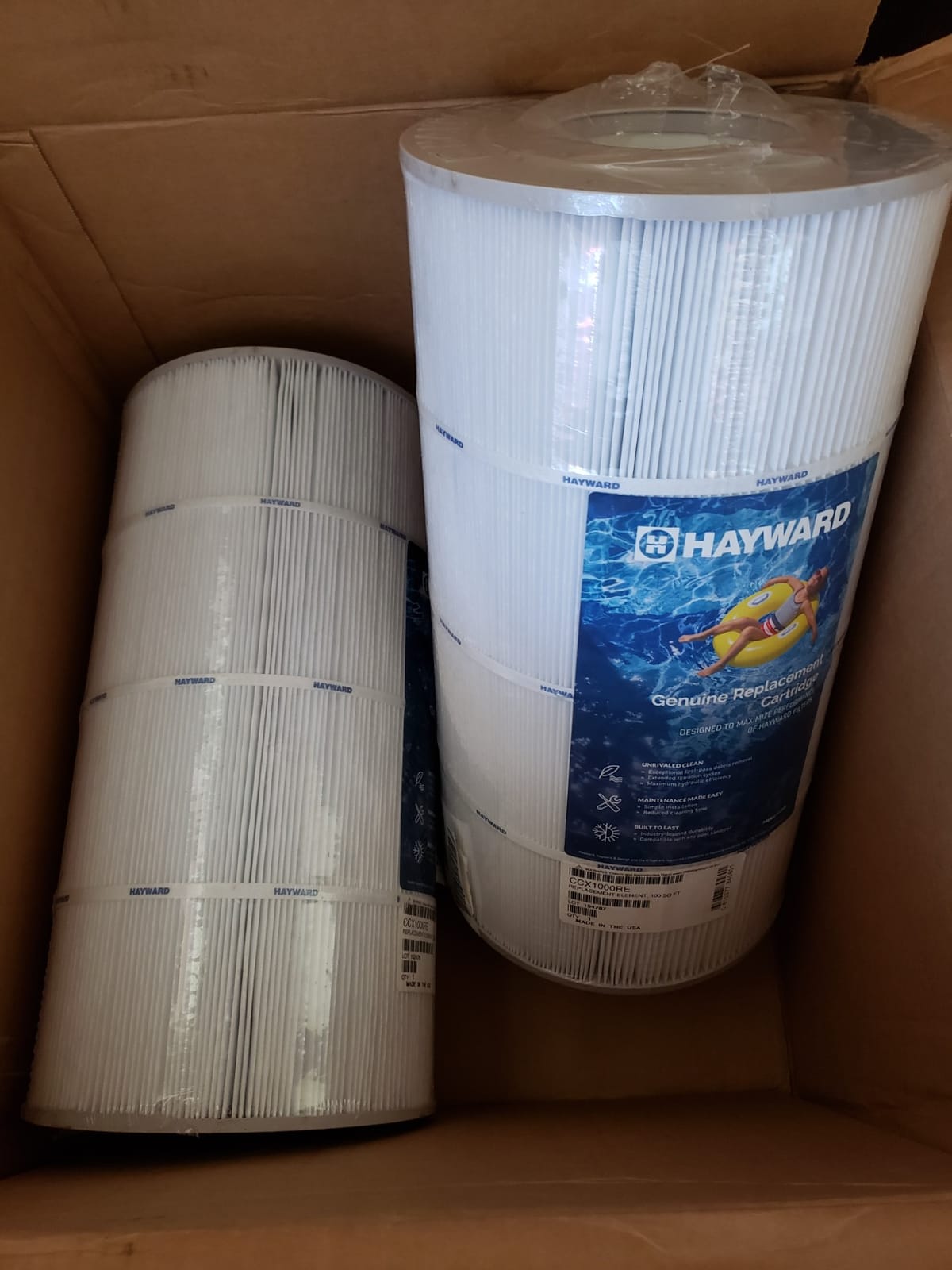 Hayward CCX1000RE Replacement Pool Filter Cartridge Elements, 100-Square-Foot customer photo 2