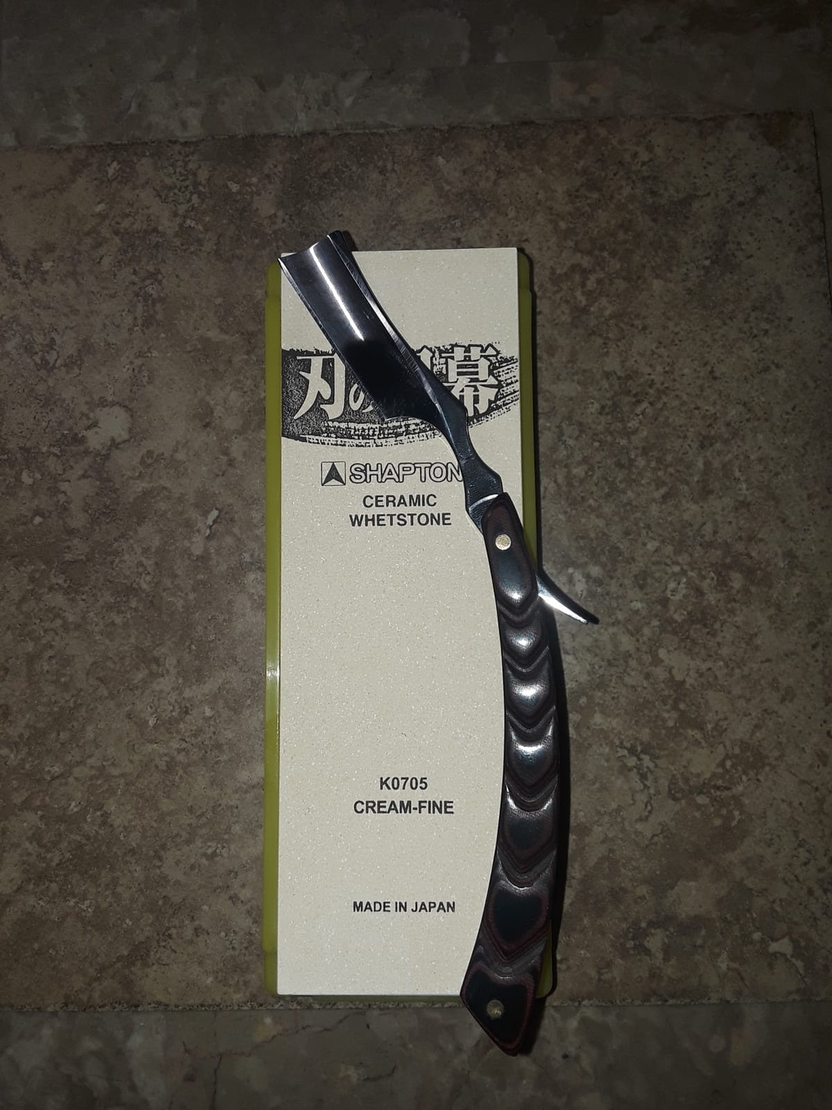Shapton K0710 Melon 8000 Blade Finishing customer photo 1