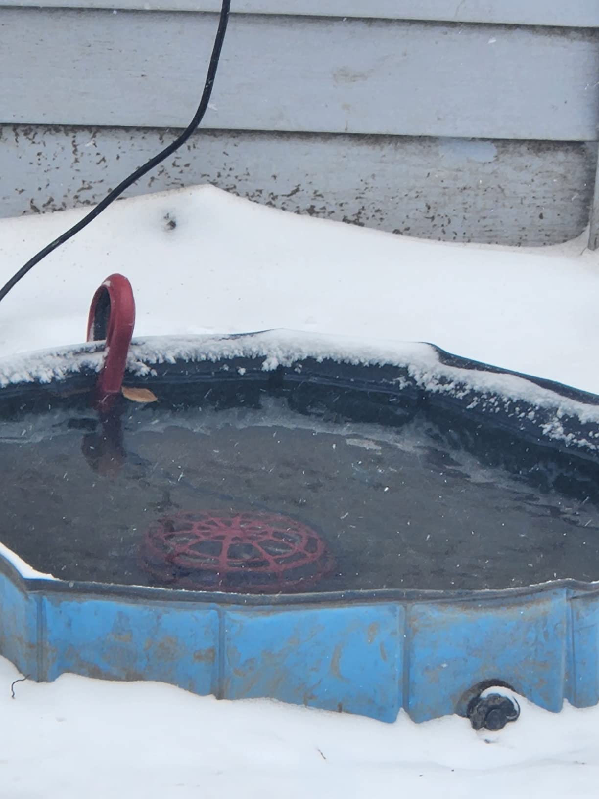 K&H Bucket Heater, Ultimate Pail Deicer, Safety Listed, 250W, Red customer photo 1