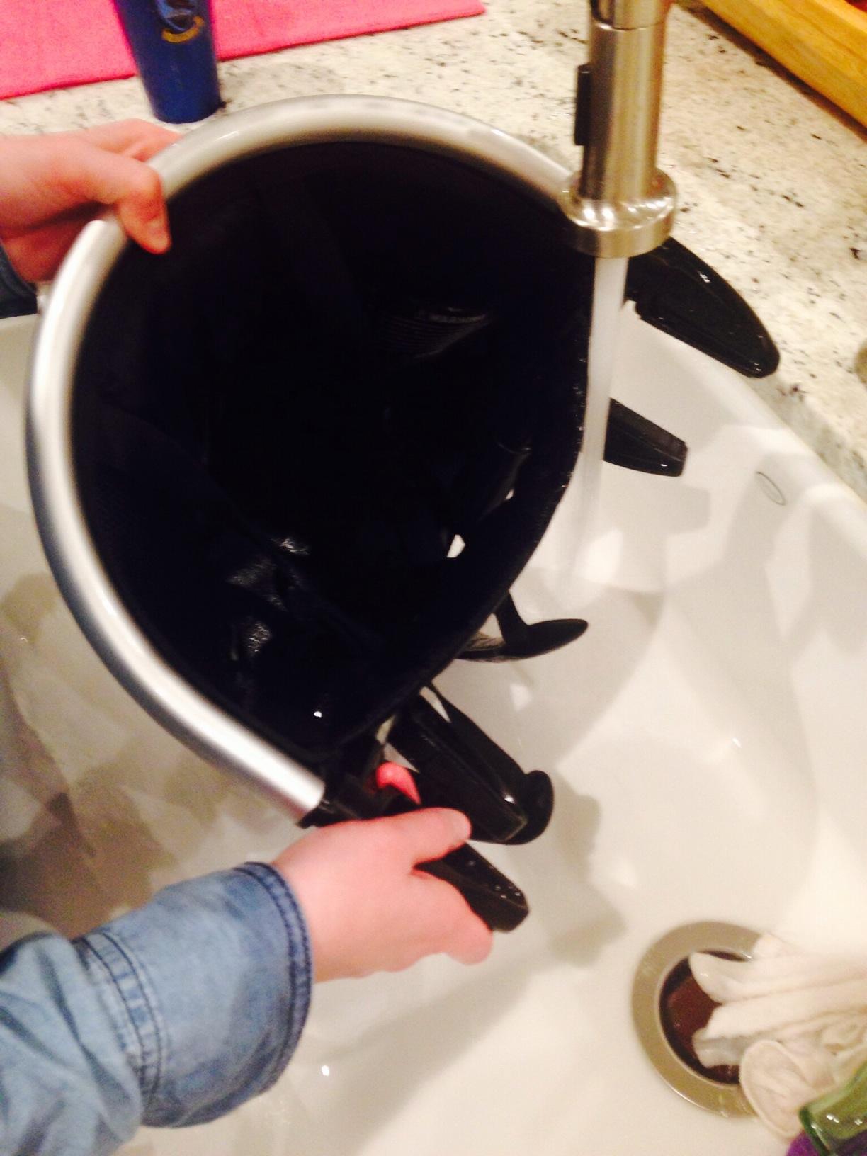 phil&teds lobster clip on portable high chair, black customer photo 1