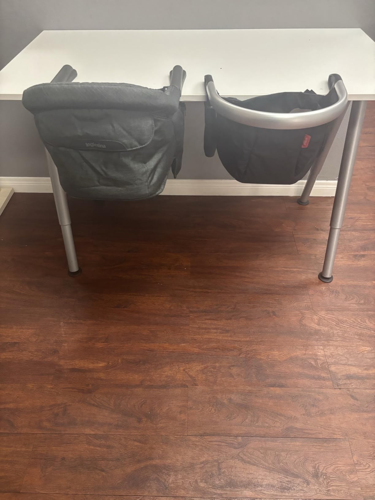phil&teds lobster clip on portable high chair, black customer photo 2