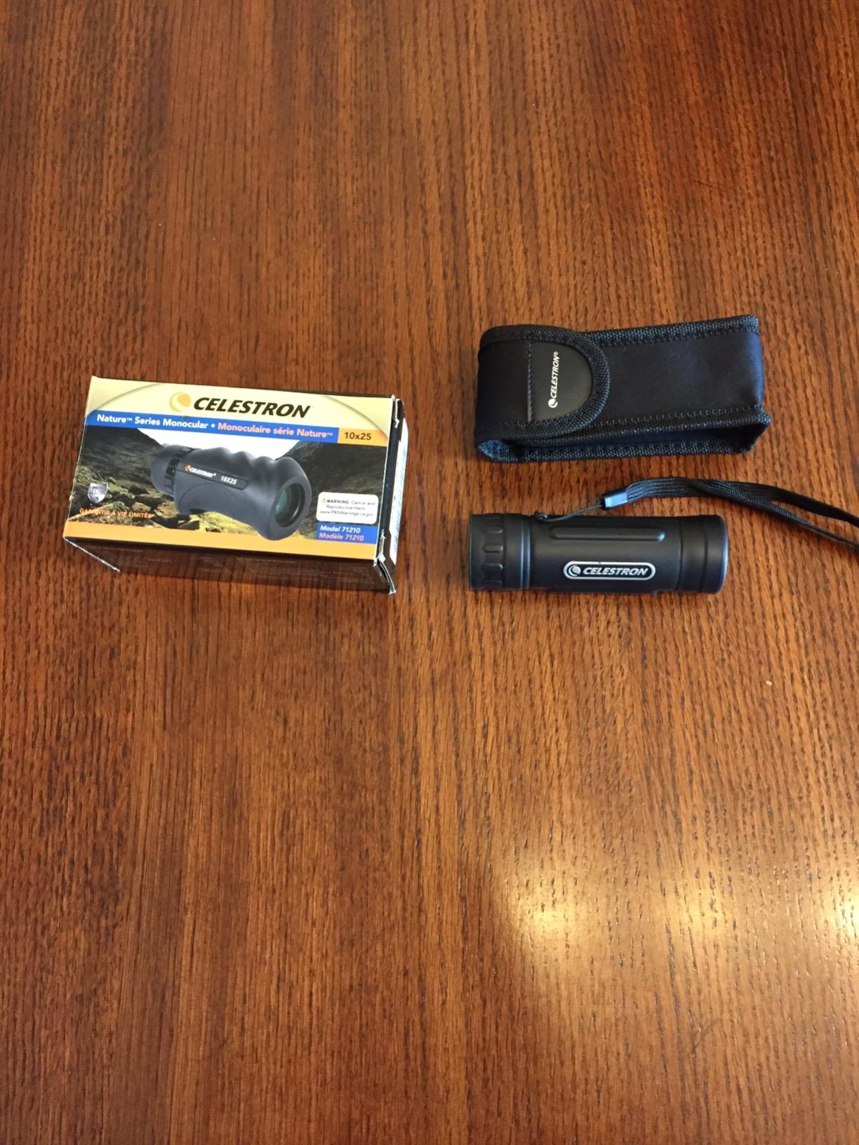 Celestron Nature 10x25 Monocular for Hiking and Wildlife Viewing customer photo 2