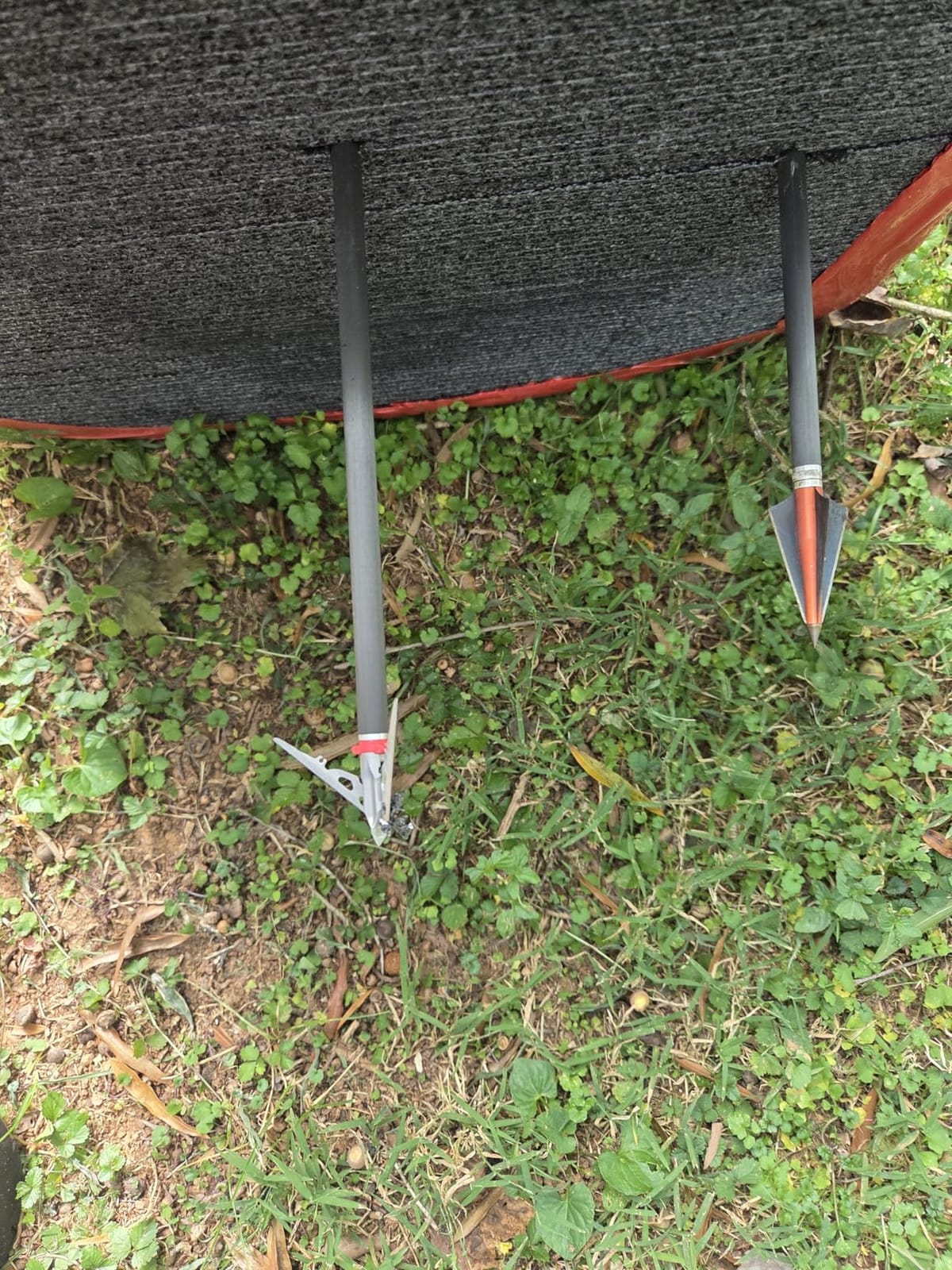 BLOCK Classic Layered Foam Archery Target, 18” x 18” x 13.5”, 2-Sided Shooting, Unique Open Layer Design Stops Field Points and Broadheads with Friction Not Force, Easy Arrow Removal, Top Carry Handle customer photo 1