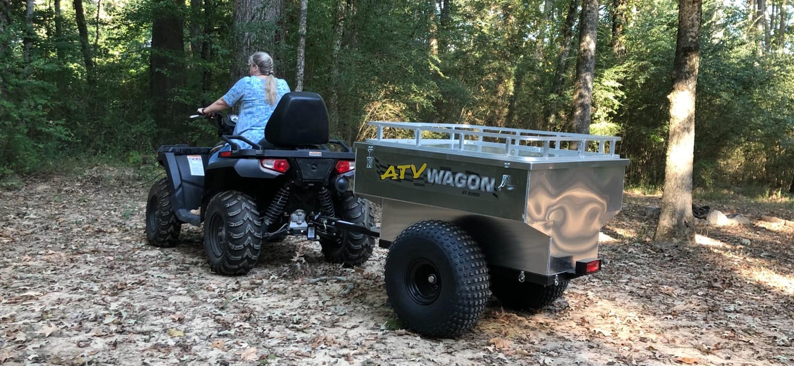 800al ATV Wagon Trailer customer photo 2