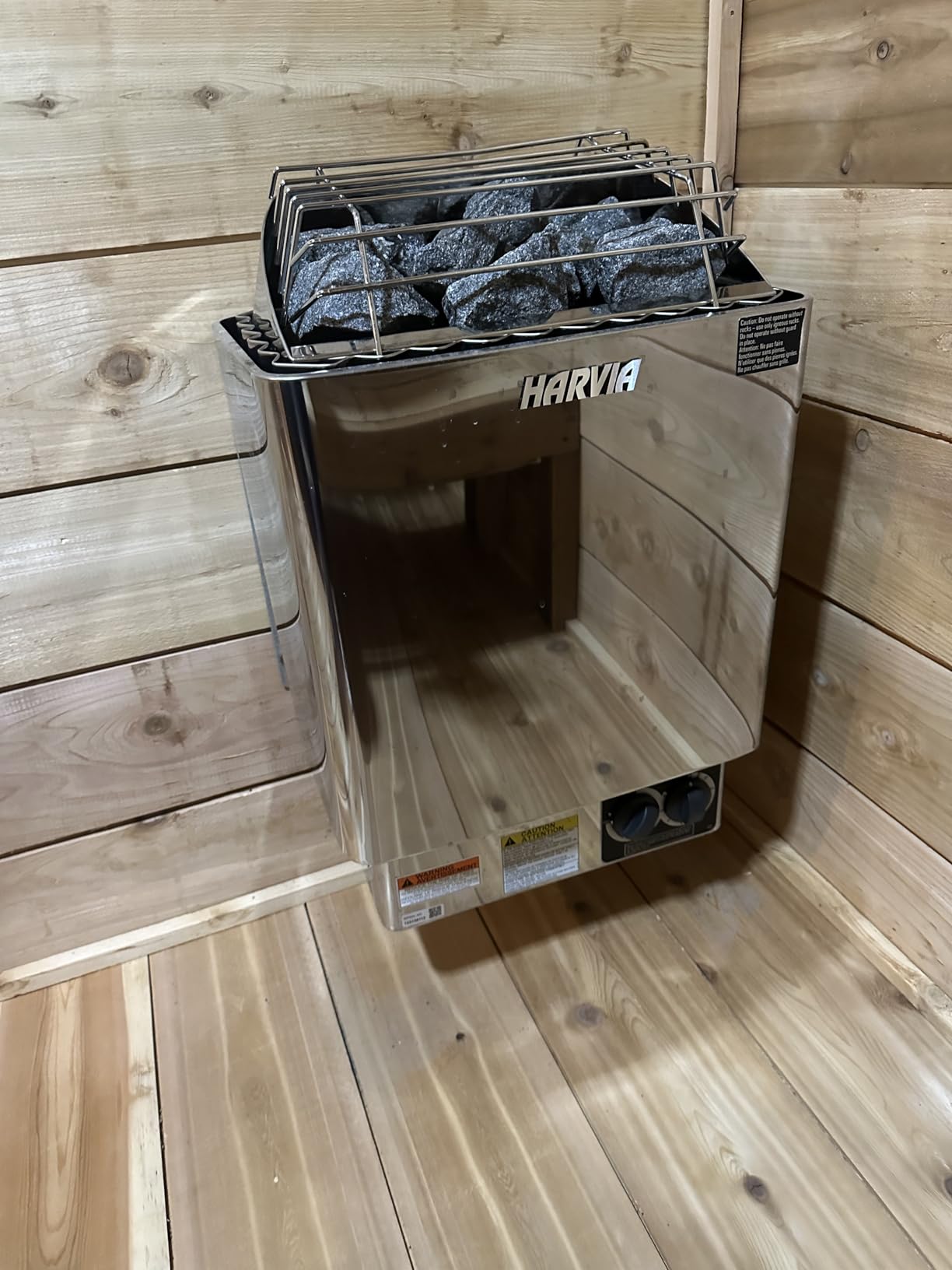 Finlandia/Harvia FLB-80/KIP-80B Sauna Heater, 8kw 240v/1ph, Maximum 425 cubic feet customer photo 1