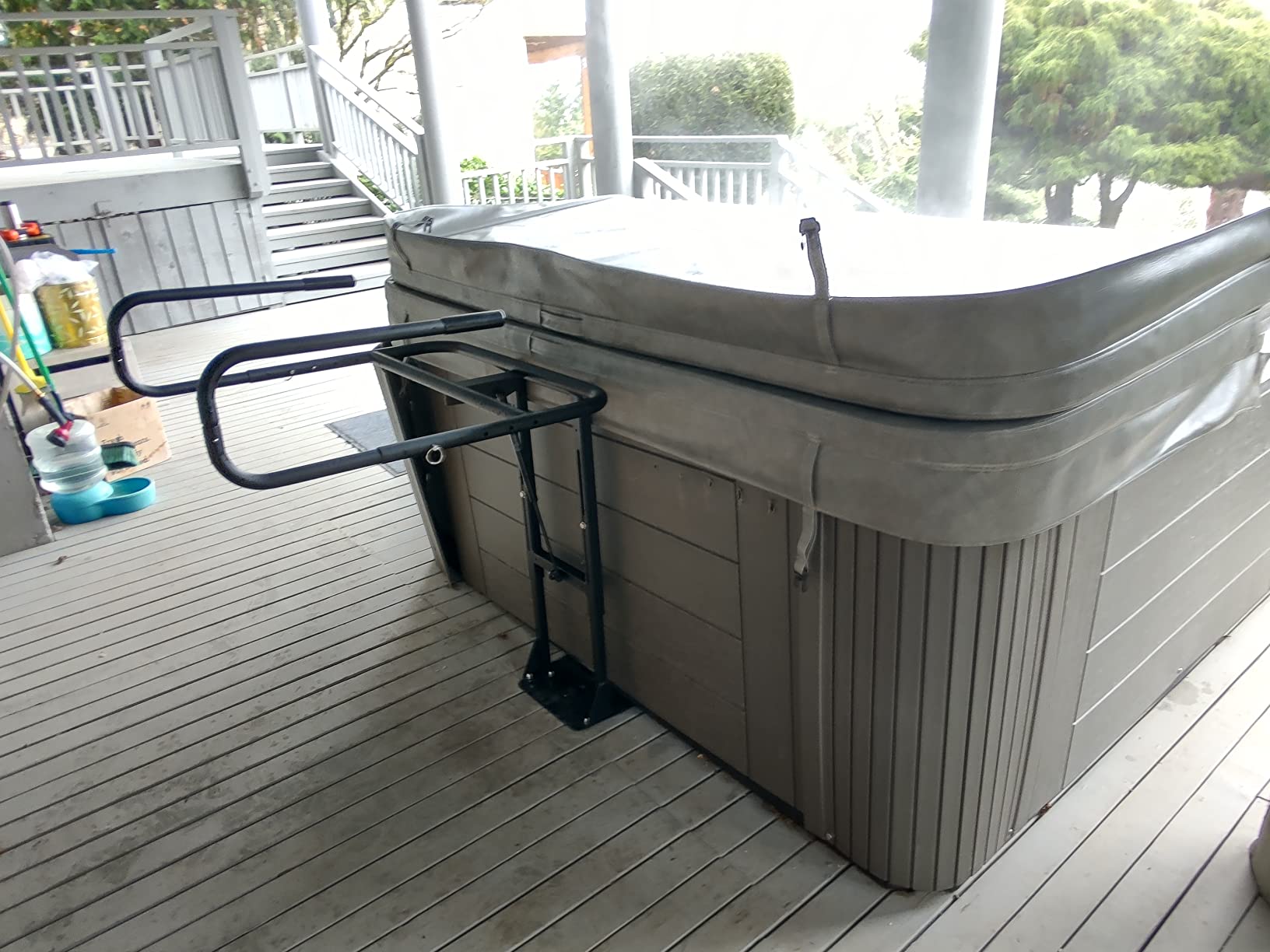 Cover Caddy Cover Valet Hot Tub Spa Cover Lifter customer photo 1
