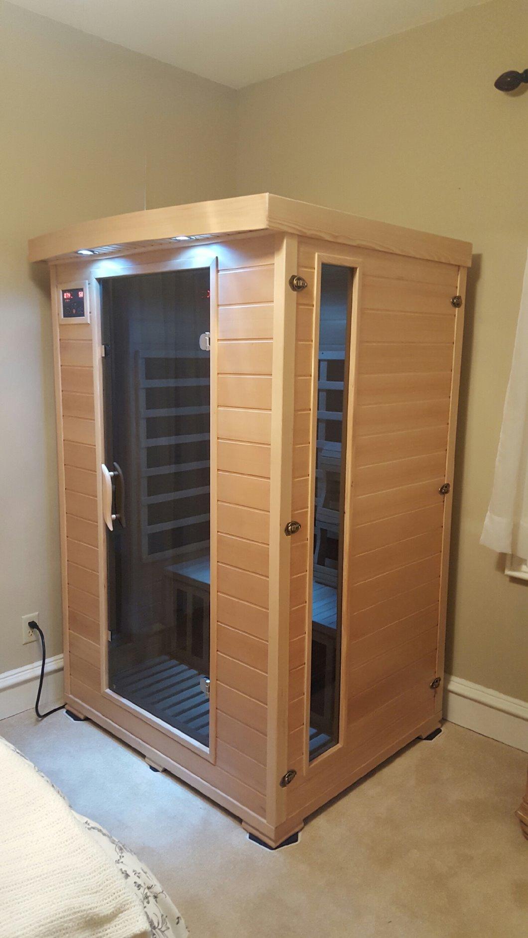 Heat Wave Coronado 2-Person Hemlock Deluxe Infrared Sauna for Home Use customer photo 2