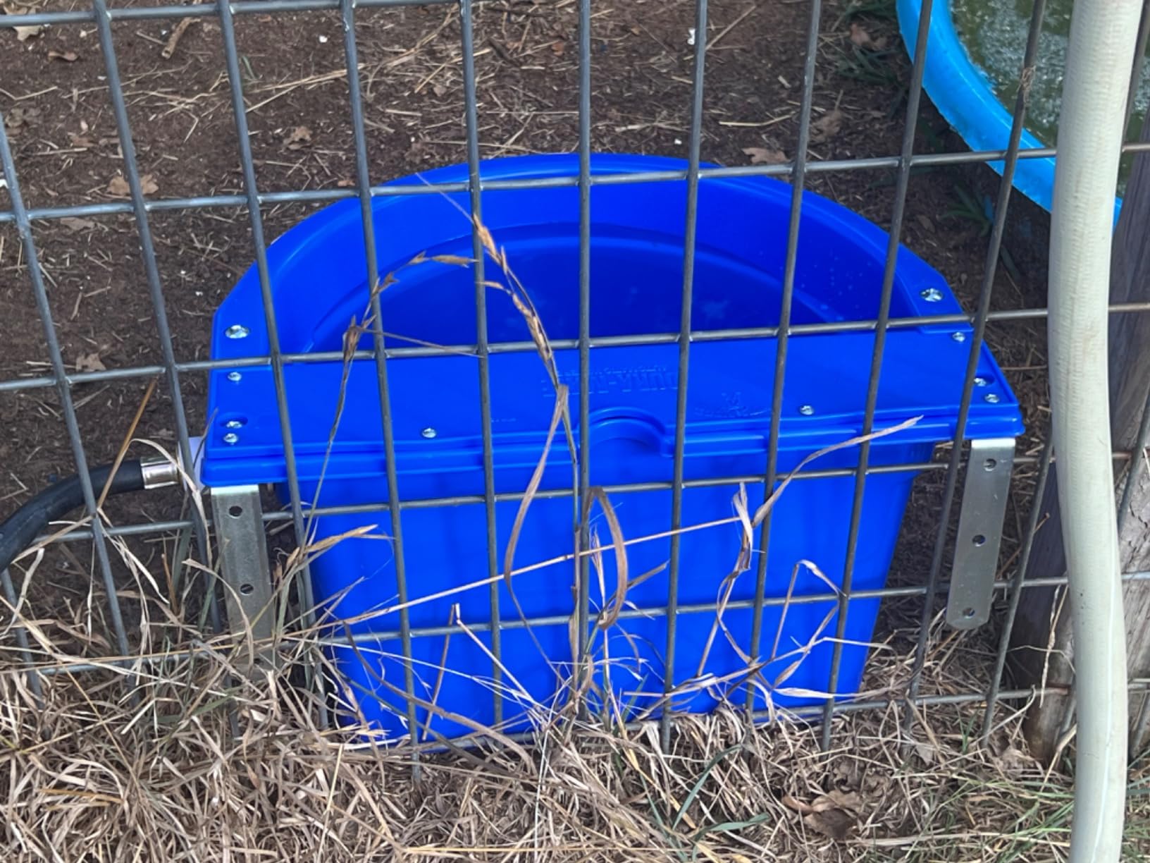 Little Giant® Automatic Animal Waterer | DuraMate Float Controlled Automatic Waterer for Livestock | Heavy Duty and Durable | Made in USA | 4 Gallon (Blue, 4 Gallon) customer photo 2