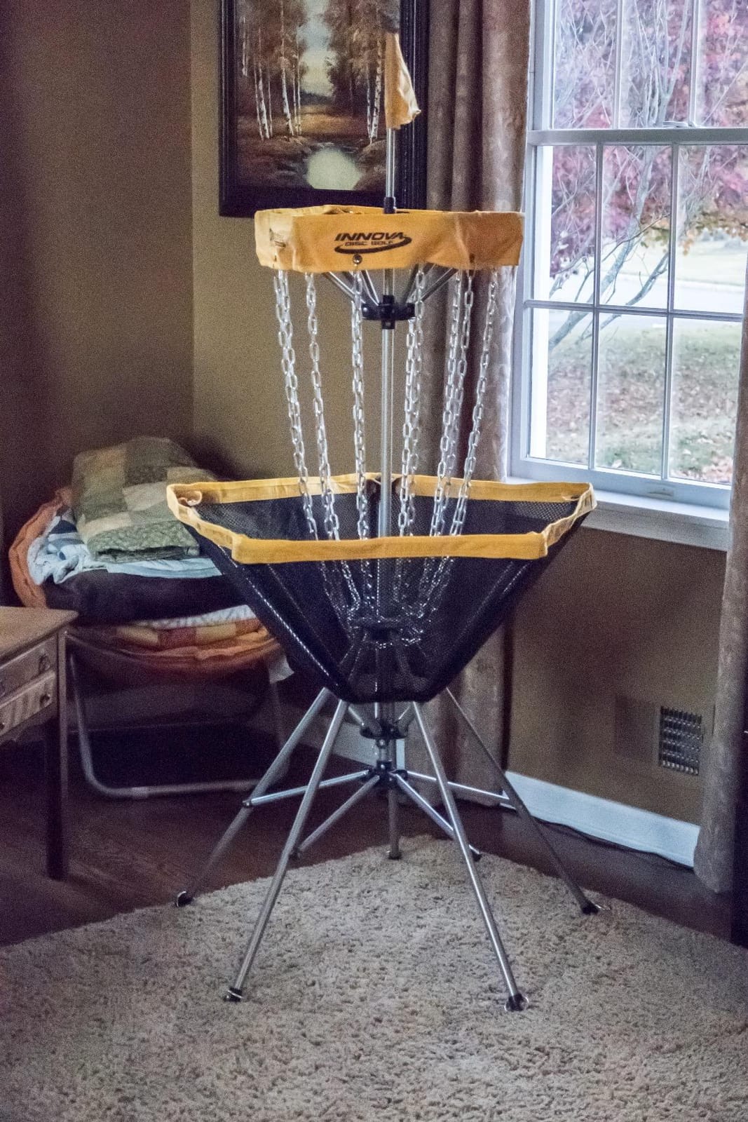 Innova DISCatcher Traveler Target – Portable, Lightweight Disc Golf Basket, Colors May Vary customer photo 1