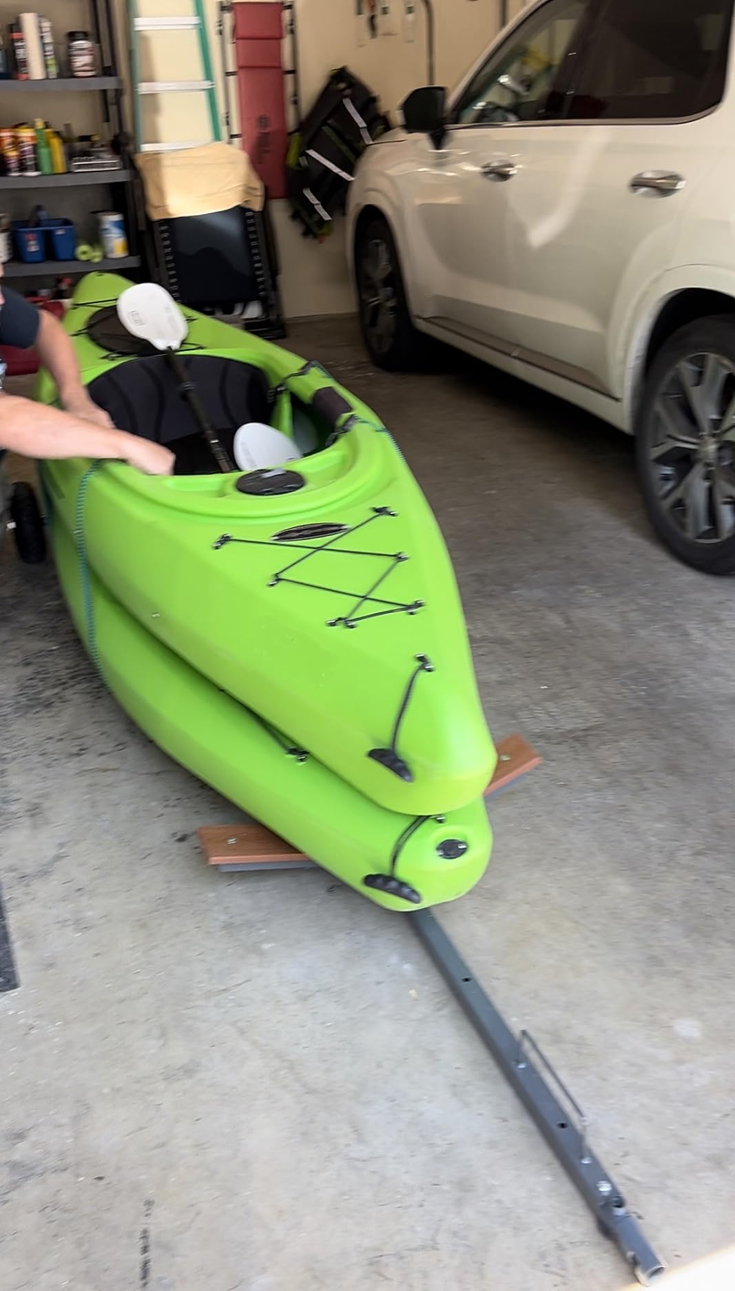 vidaXL Boat Trailer Harbour Trailer Trolley Boat Trailer customer photo 2