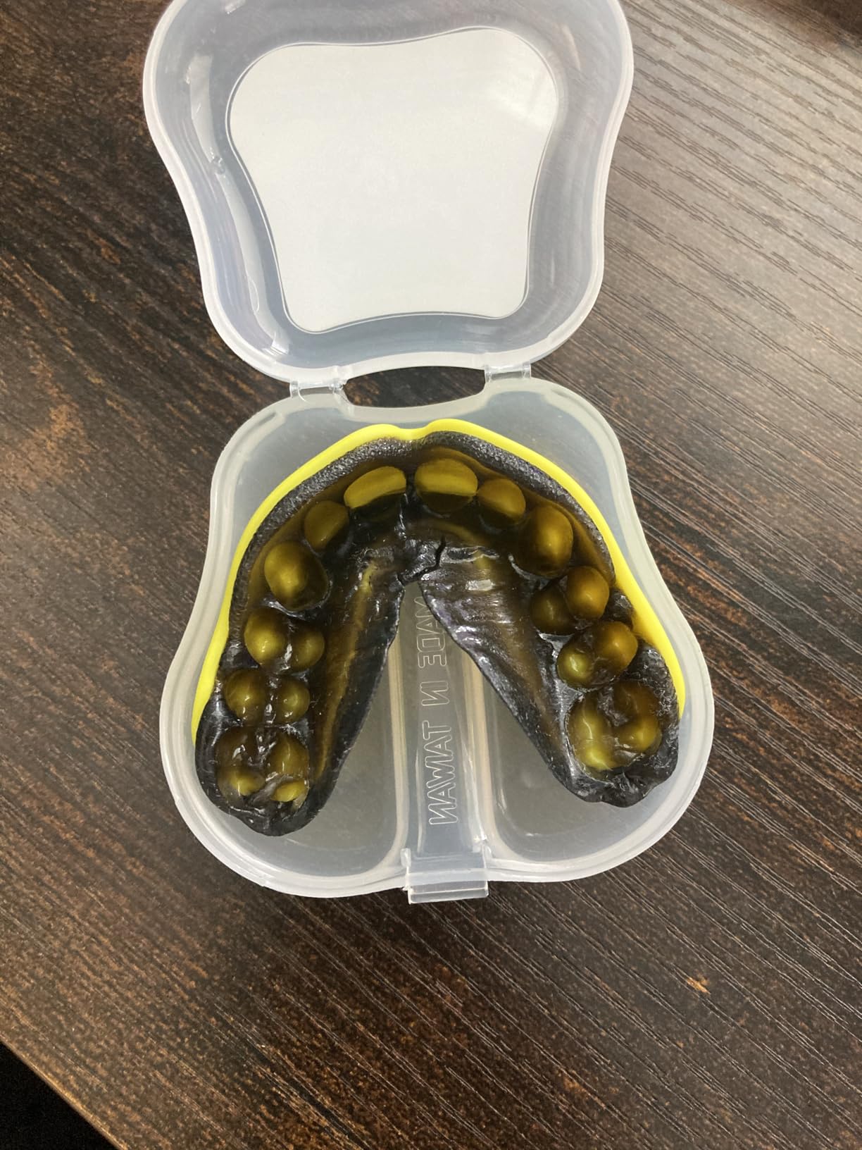 Venum Challenger Mouthguard - Red/Black customer photo 2