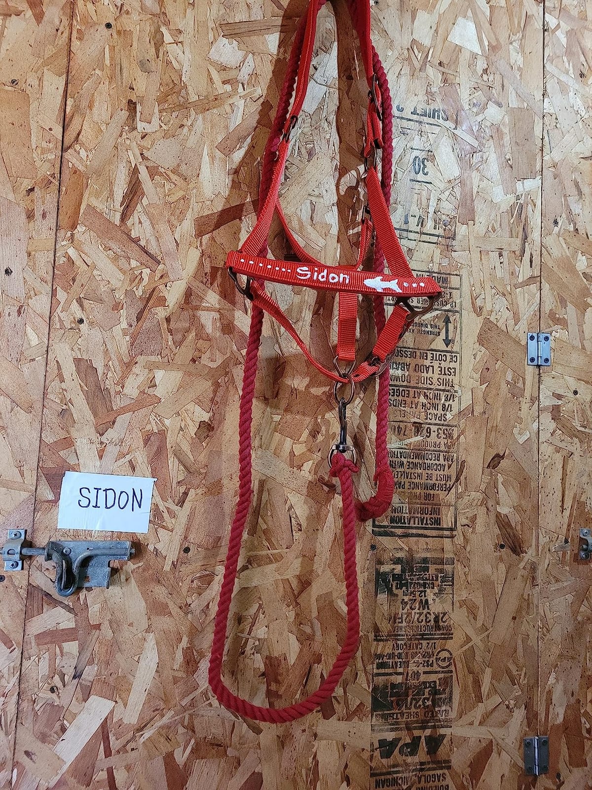 Tough1 Padded Horse Halter with Antique Hardware and Lead Rope customer photo 1