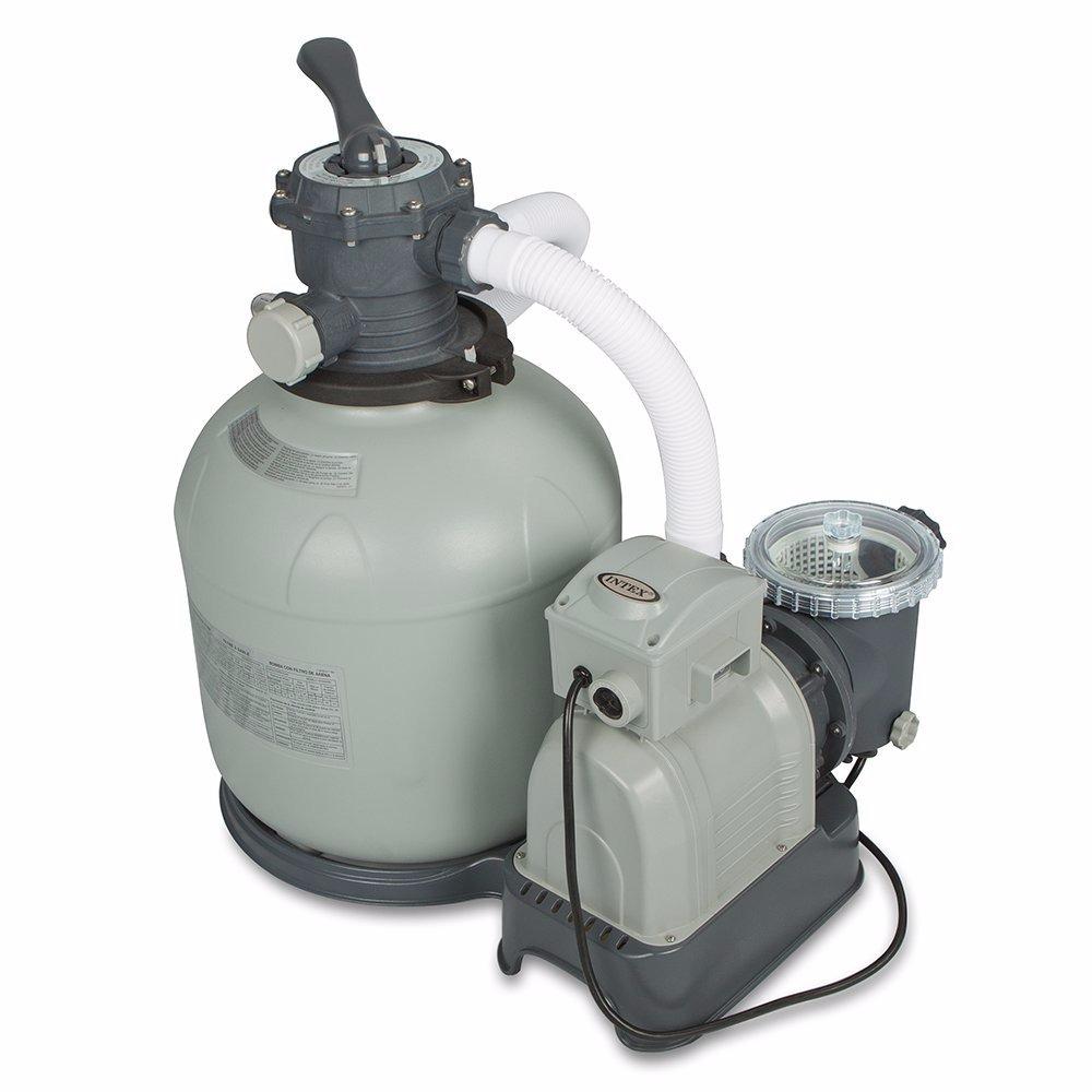 Intex Krystal Clear Sand Filter Pump for Above Ground Pools, 12-inch, 110-120V with GFCI customer photo 1