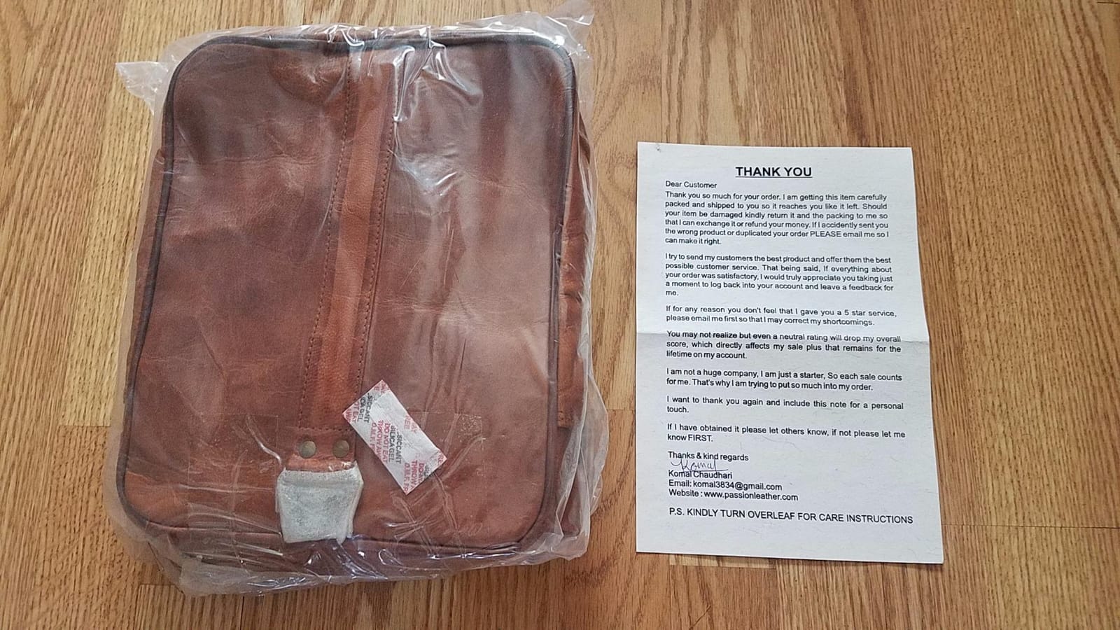 21 Inch Leather Travel Duffle Bag for Men & Women, Overnight Weekend Bag customer photo 2