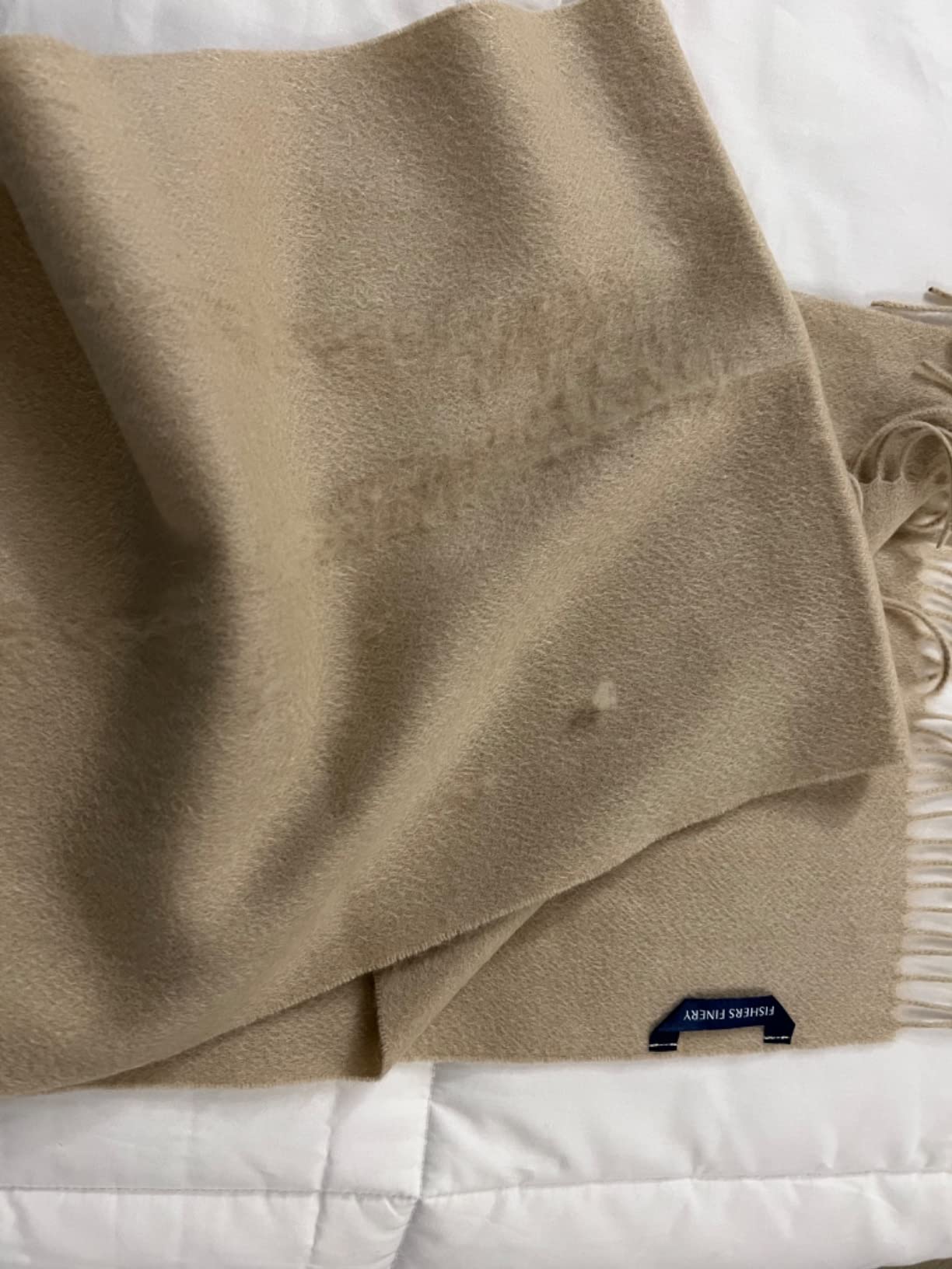 Fishers Finery Men's 100% Pure Cashmere Winter Scarf; 2-Ply Ultra Plush customer photo 1