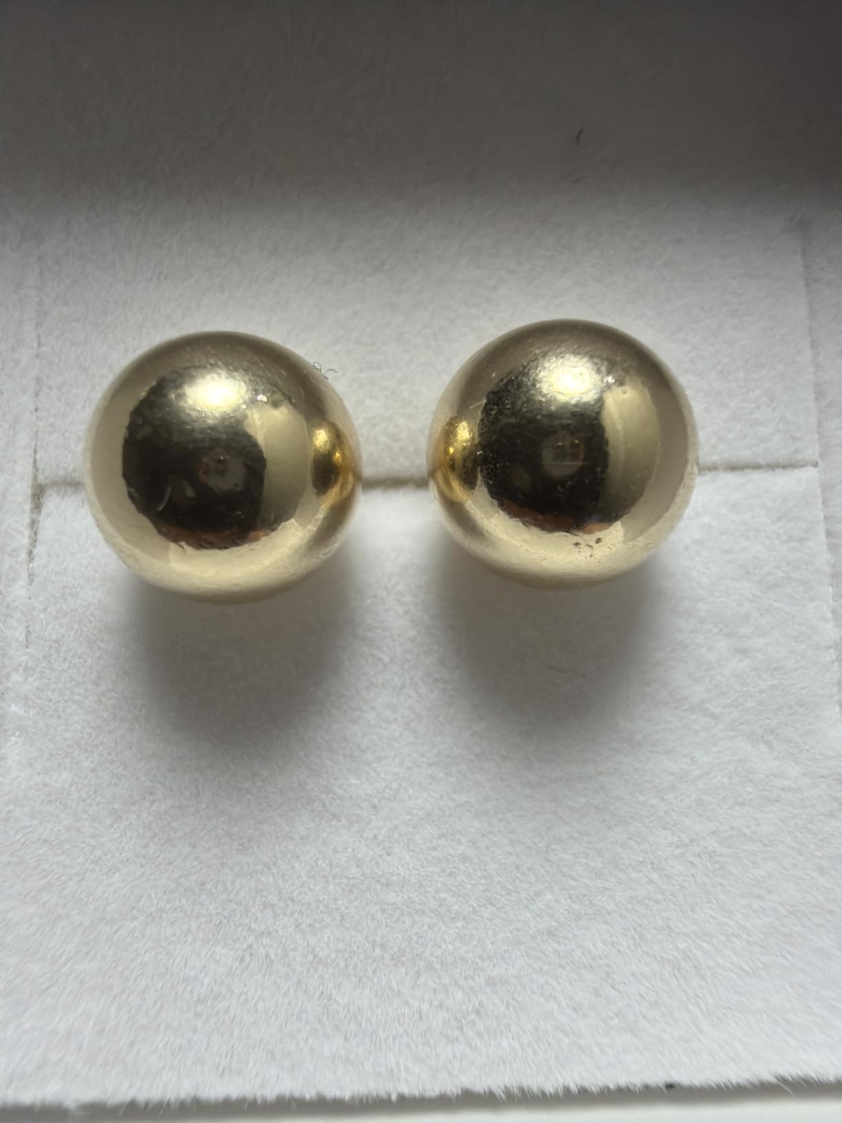 Kezef 14K Gold Filled Ball Stud Earrings for Women customer photo 1