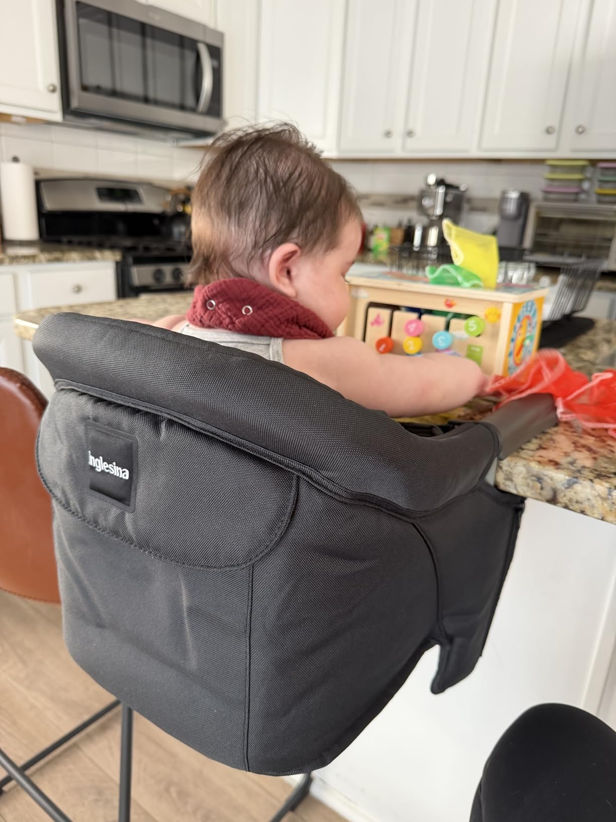 Inglesina Fast Table Baby High Chair, Black customer photo 2