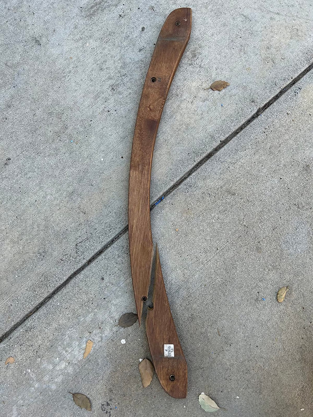 Linon Woodstock Rocking Chair, Teak customer photo 1