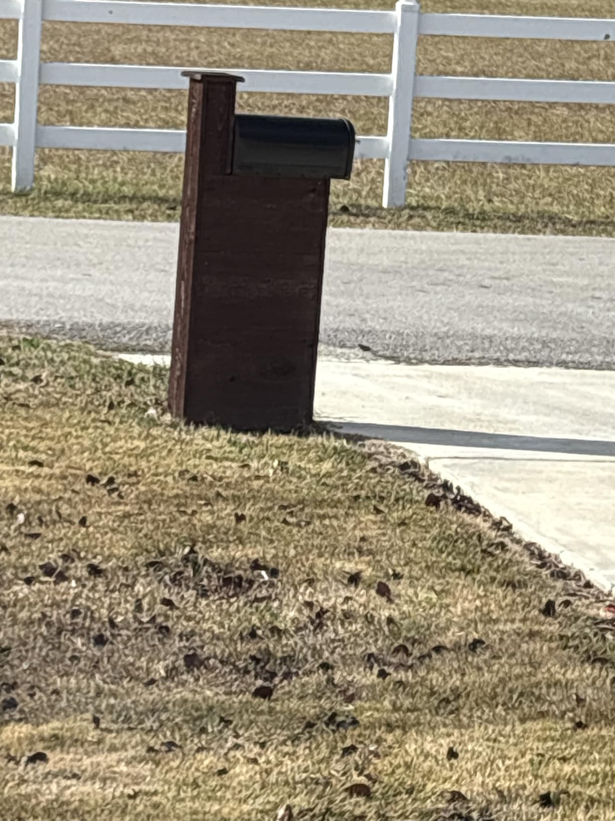 Architectural Mailboxes Chadwick Galvanized Steel Post Mount Mailbox, 8950B-10, Black, Medium Capacity | Galvanized steel build for outside with weather-resistant build and rust-resistant powder-coat finish. USPS approved. customer photo 1