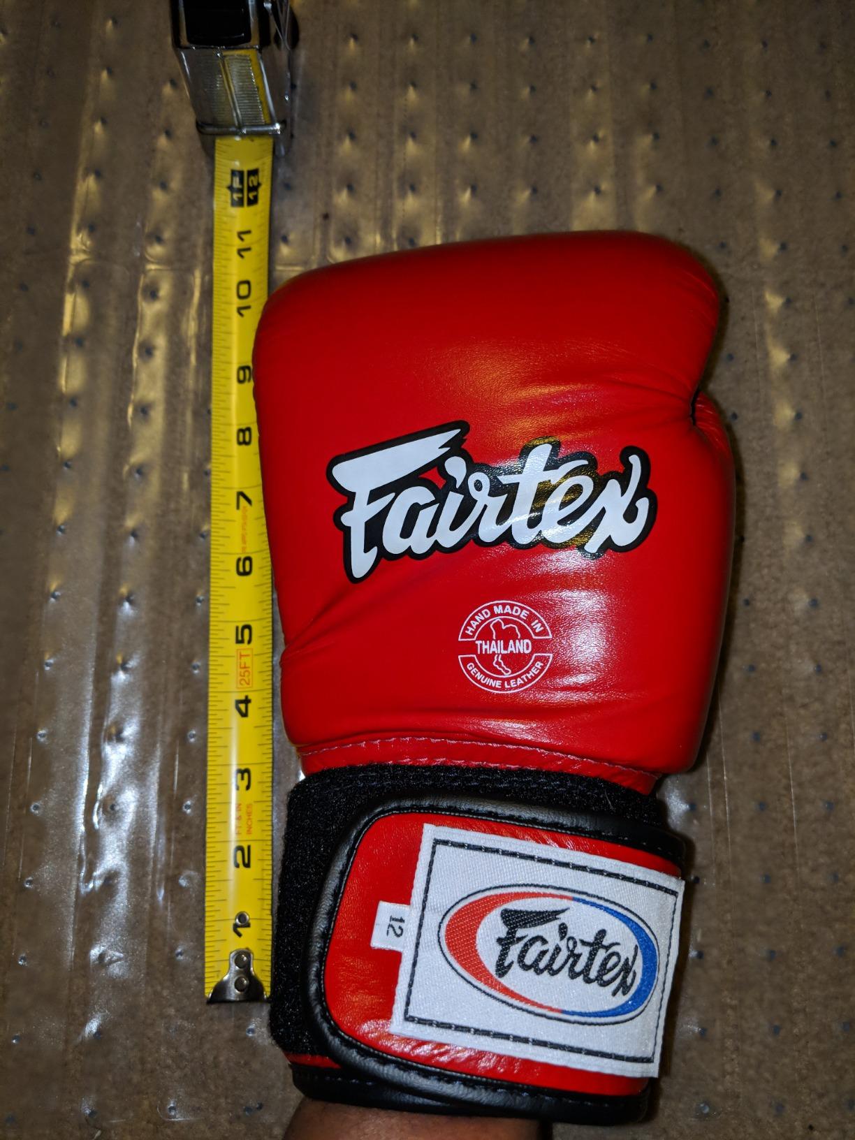 Fairtex BGV1BR Breathable Boxing Gloves, Lightweight Shock Absorbent Gear customer photo 1
