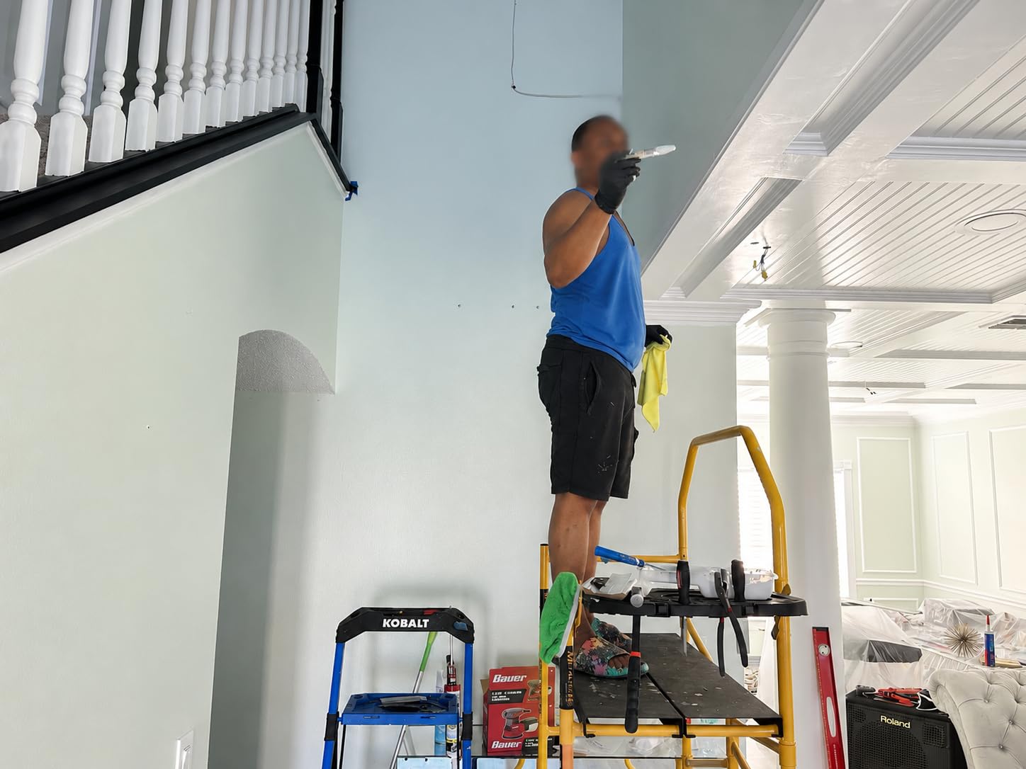 Metaltech Jobsite Series Complete 5ft. Folding Scaffold - 900-Lb. Capacity, Model Number I-IMIS customer photo 1