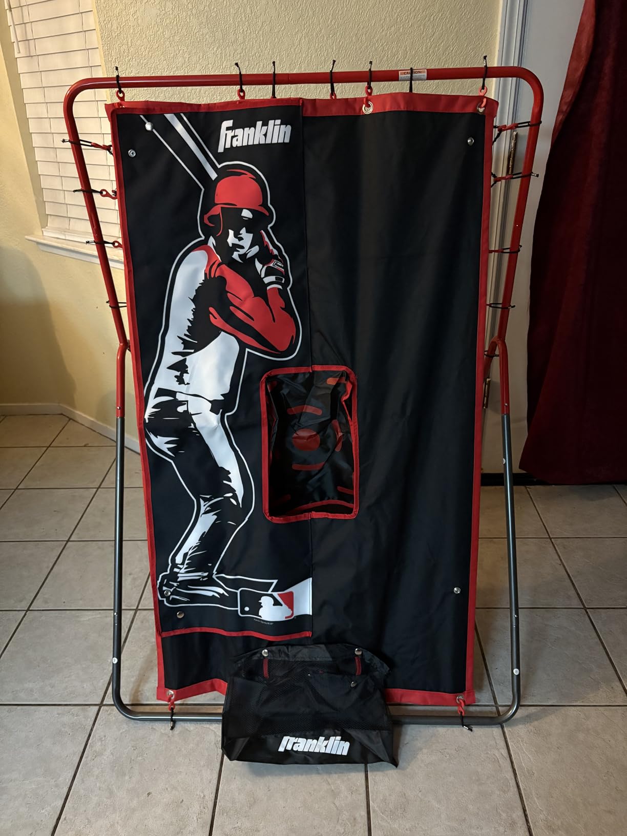 Franklin Sports Switch Hitter Rebounder + Pitching Target - 55 x 36 Inch customer photo 1