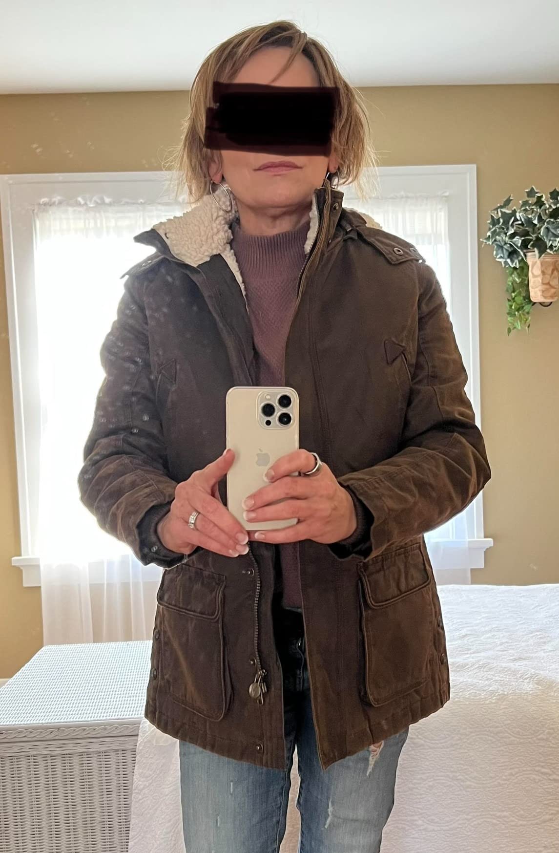 OUTBACK TRADING Women's 2864 Woodbury Vintage Canyonland Outdoor Casual Water Resistant Jacket with Removable Hood customer photo 1