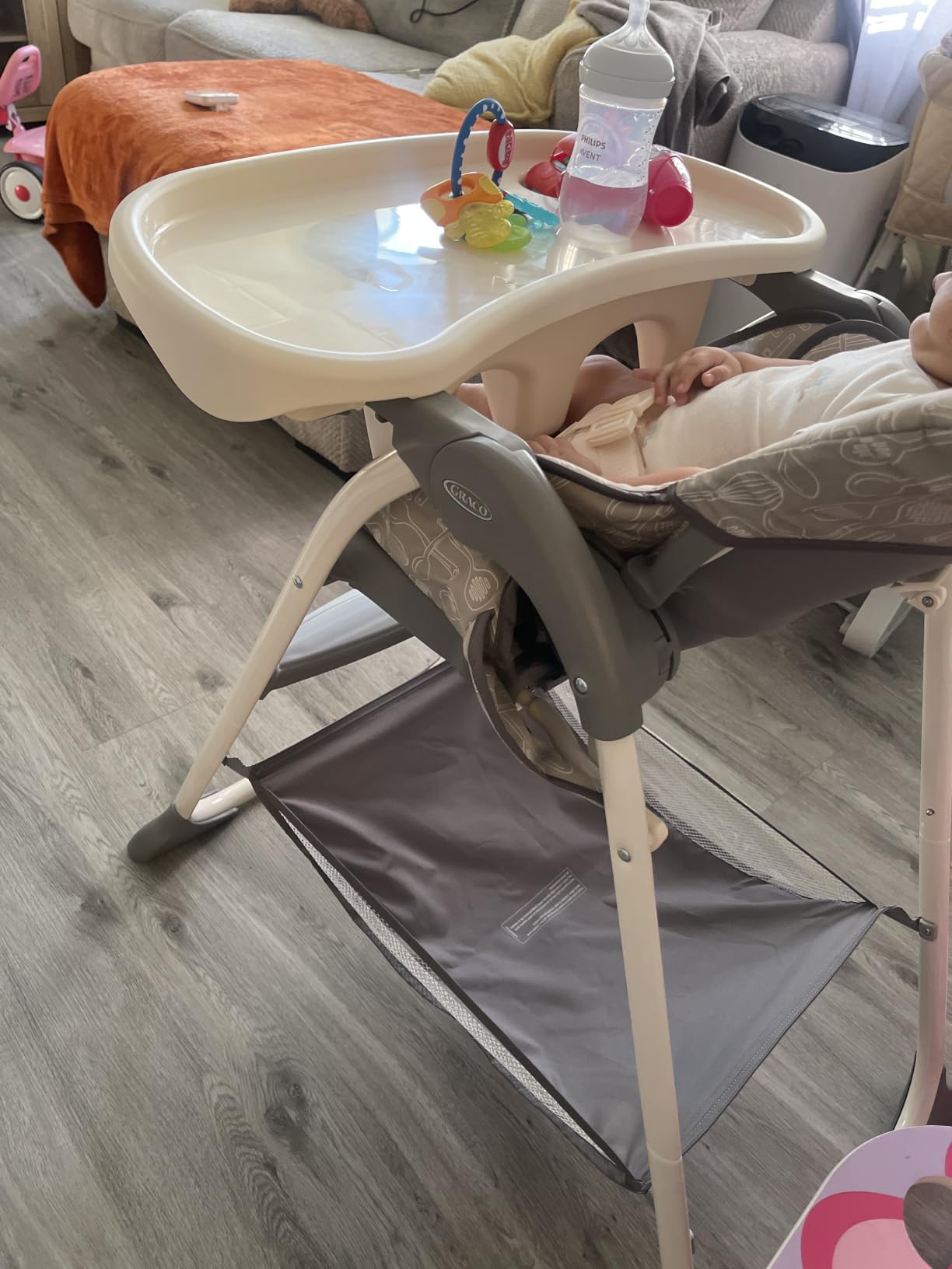 Graco Slim Snacker Highchair, Whisk customer photo 2