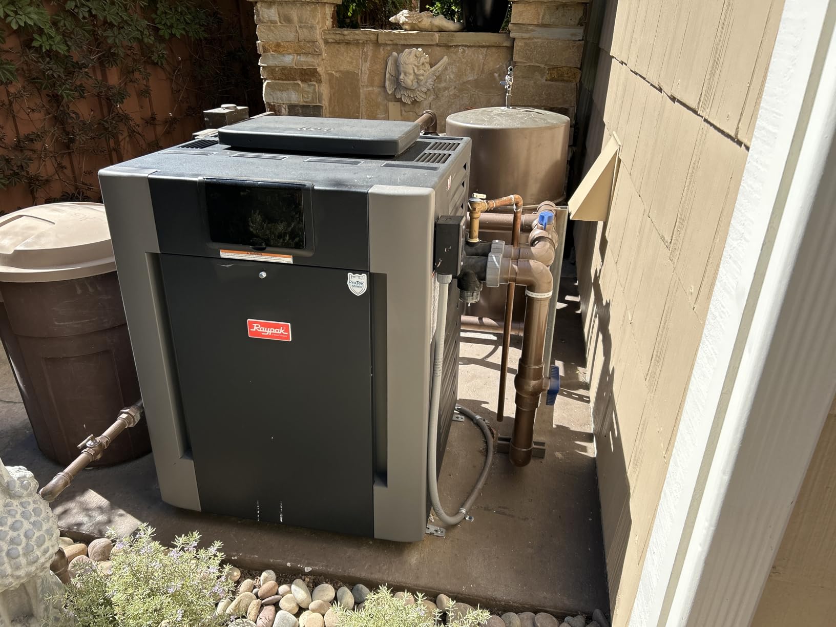 Raypak 406,000 Btu Digital Natural Gas Pool Heater with Cupro Nickel customer photo 2