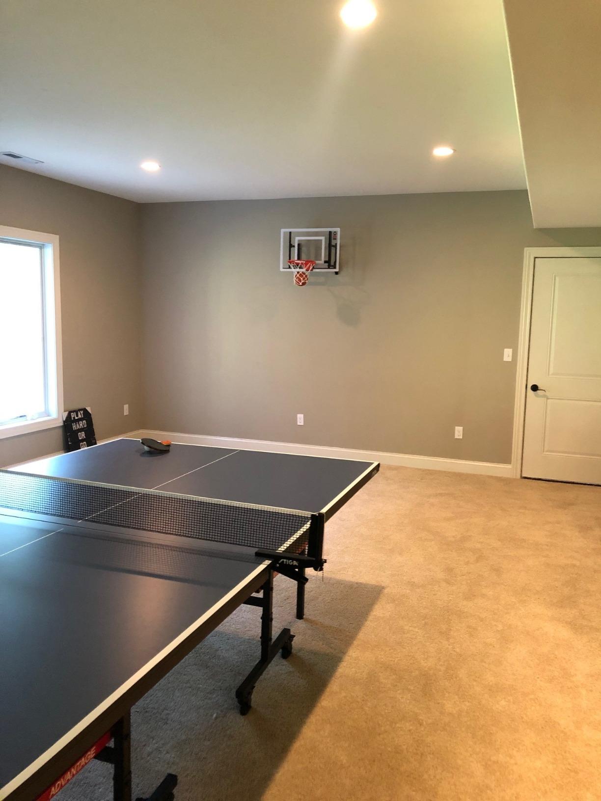 RAMGOAL Wall Mounted Indoor Adjustable Mini Basketball Hoop with Ball | 24