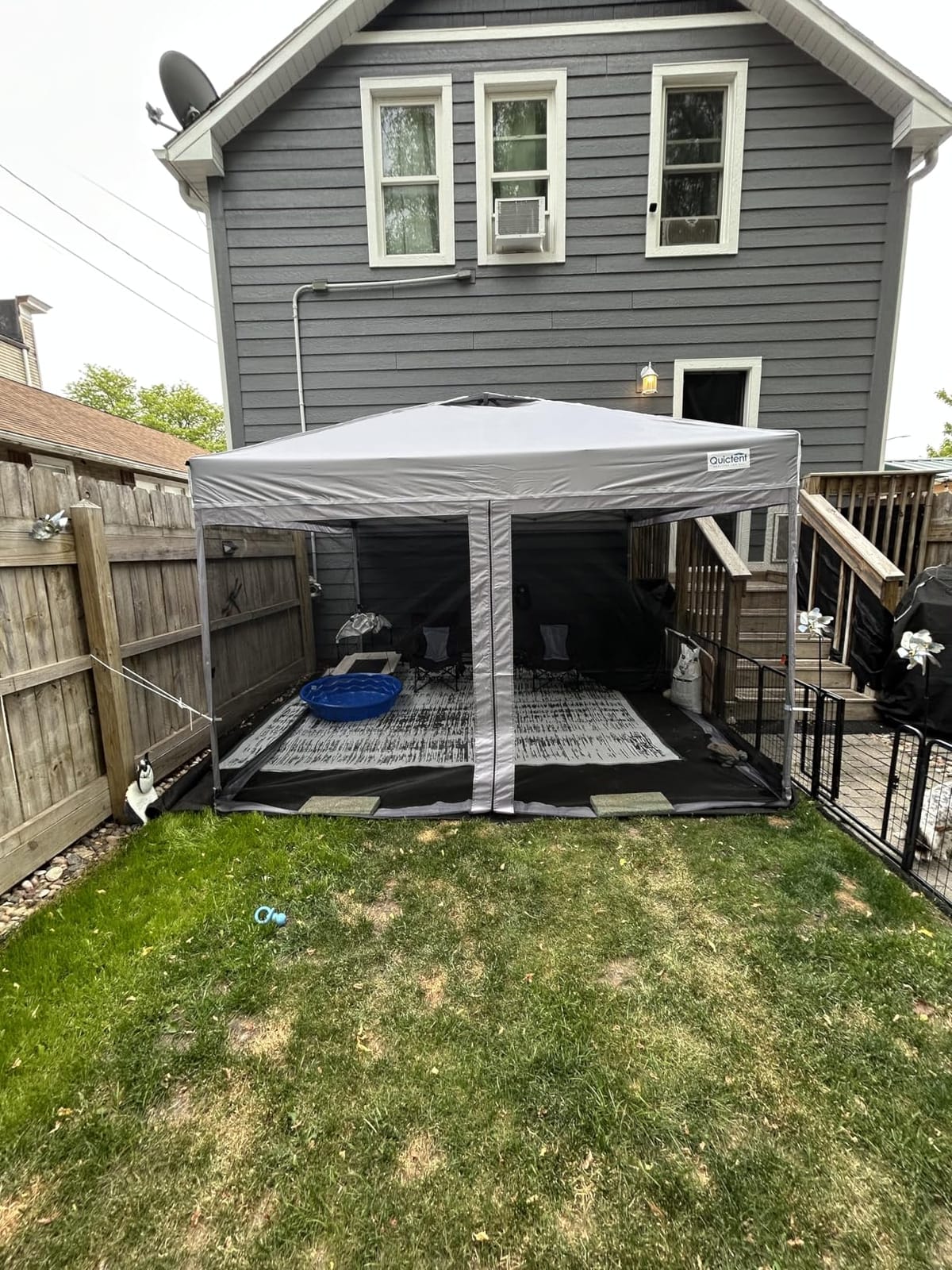 Quictent 10'x10' Pop up Screened Canopy Tent with Mosquito Netting customer photo 2