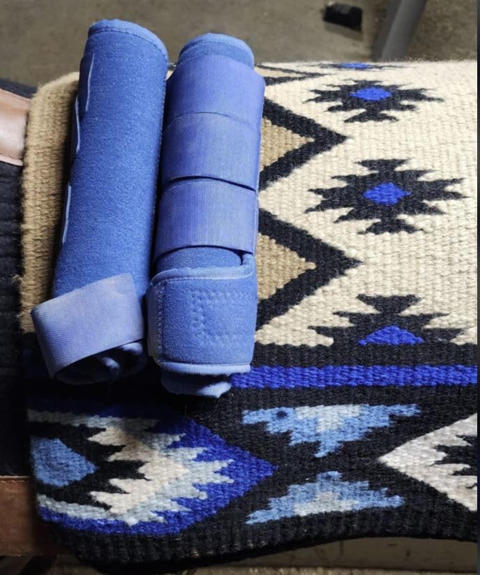 Mayatex 1431-7 New Phoenix Wool Saddle Blanket 38in x 34in customer photo 1