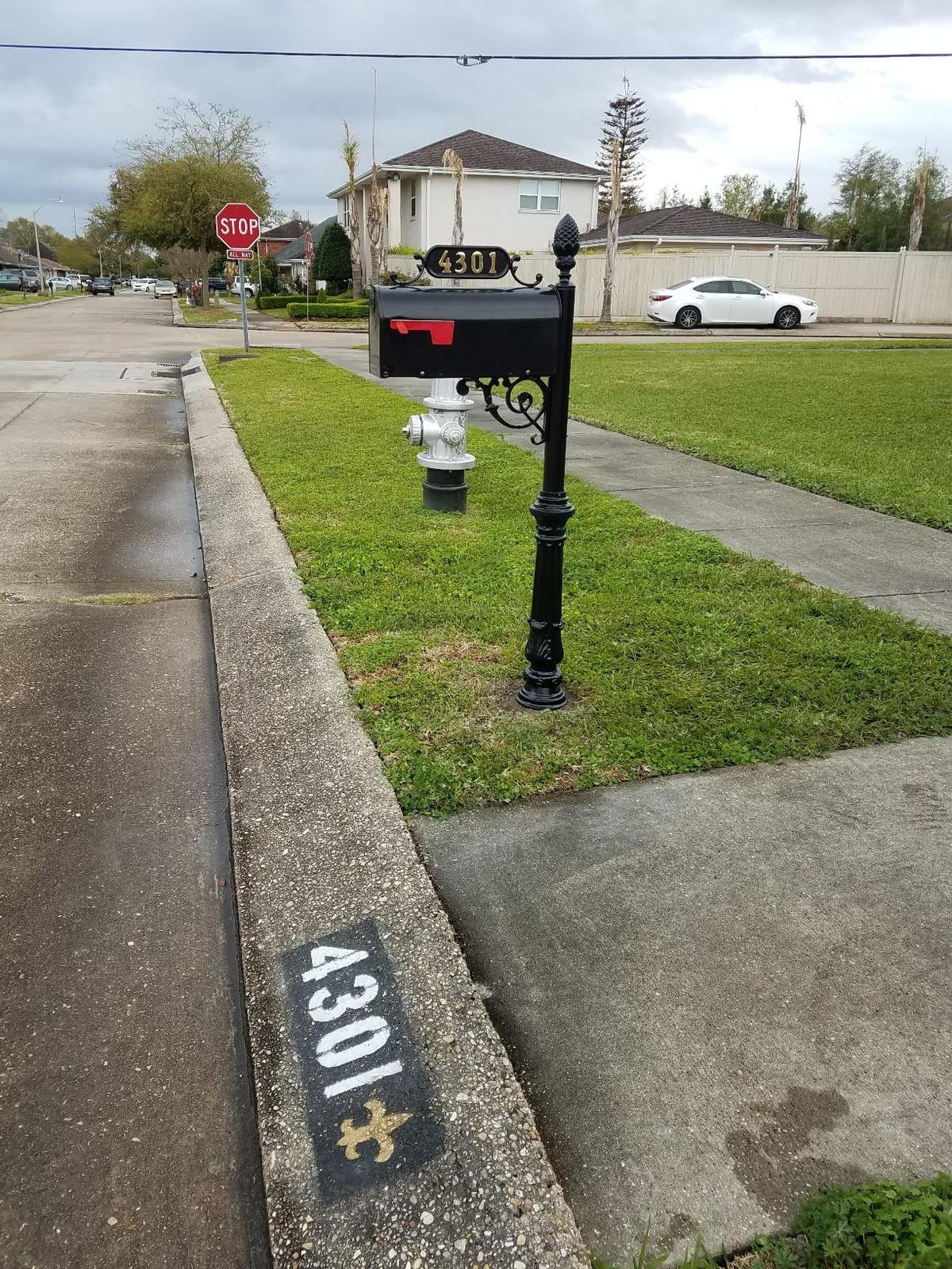 Charleston Black Mailbox System (Standard) customer photo 2