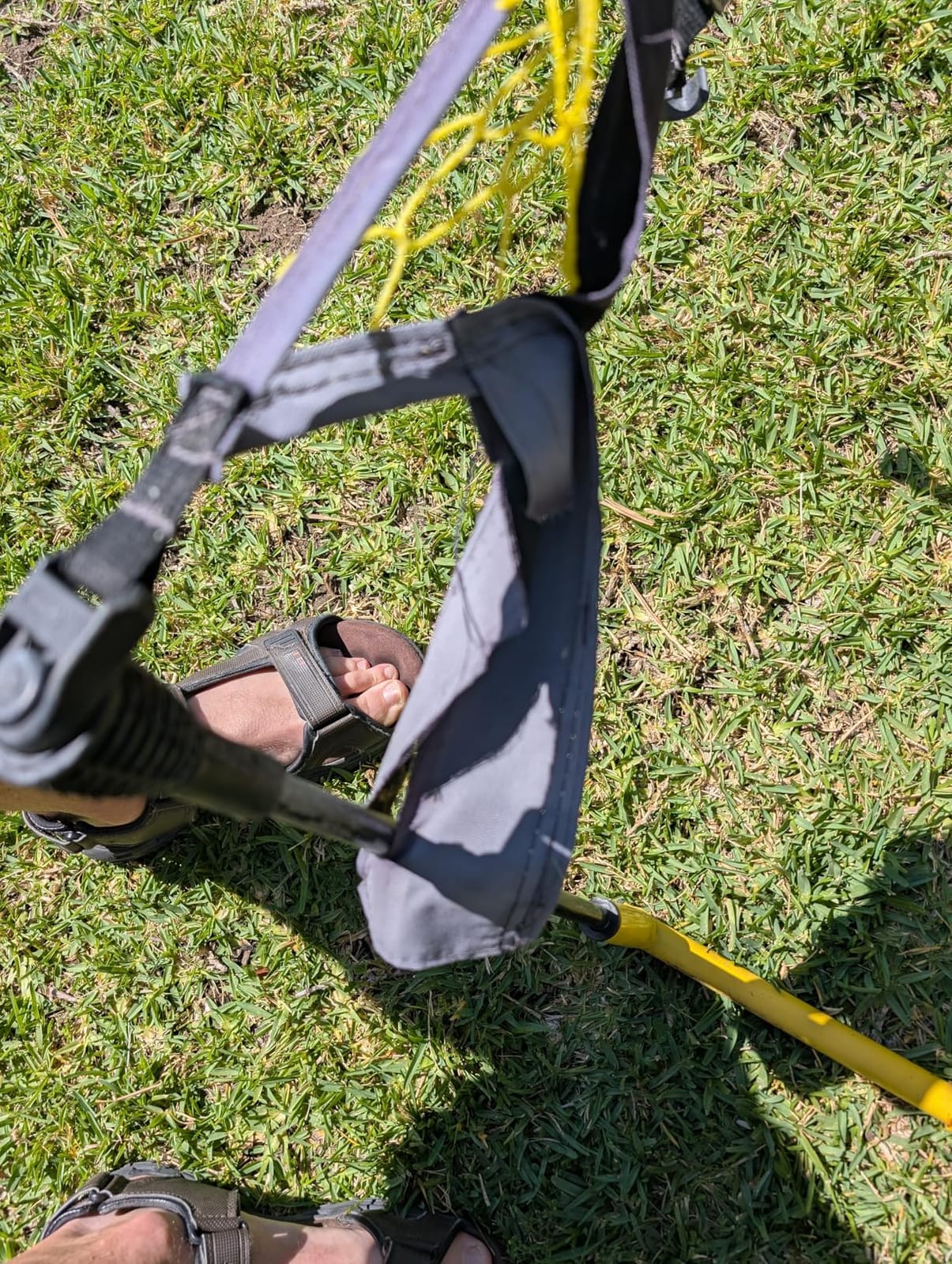 SKLZ Quickster Soccer Trainer - Dual-Sided Rebounder for Solo Passing, Receiving, Trapping Practice - Large & Small Rebound Net - Weather Resistant - Adjustable Frame, Metal Stakes & Carry Bag customer photo 1