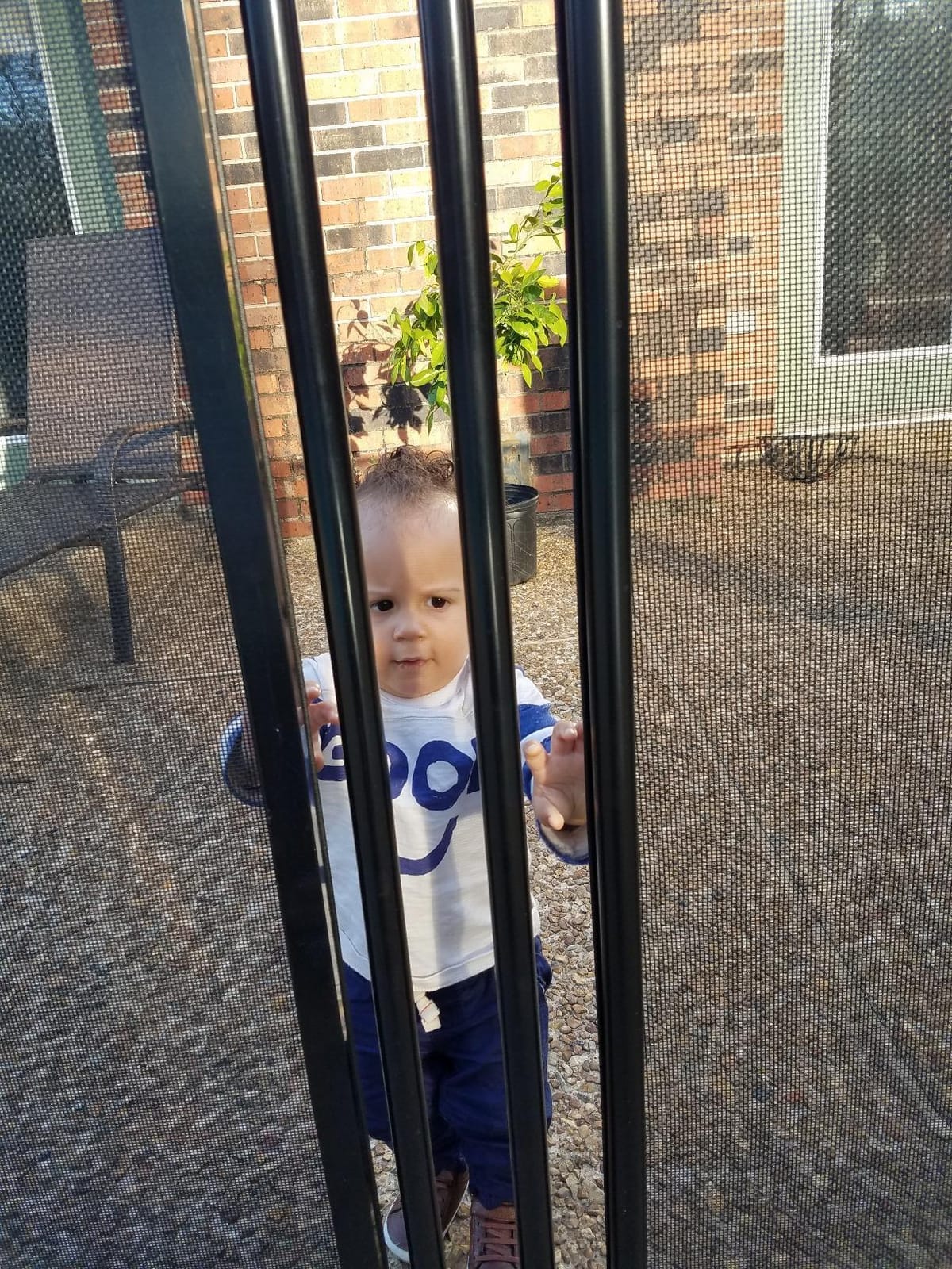 Life Saver Pool Fence GATE48R-DIYc DIY Removable Mesh Safety Fence for Pools, Brown customer photo 2